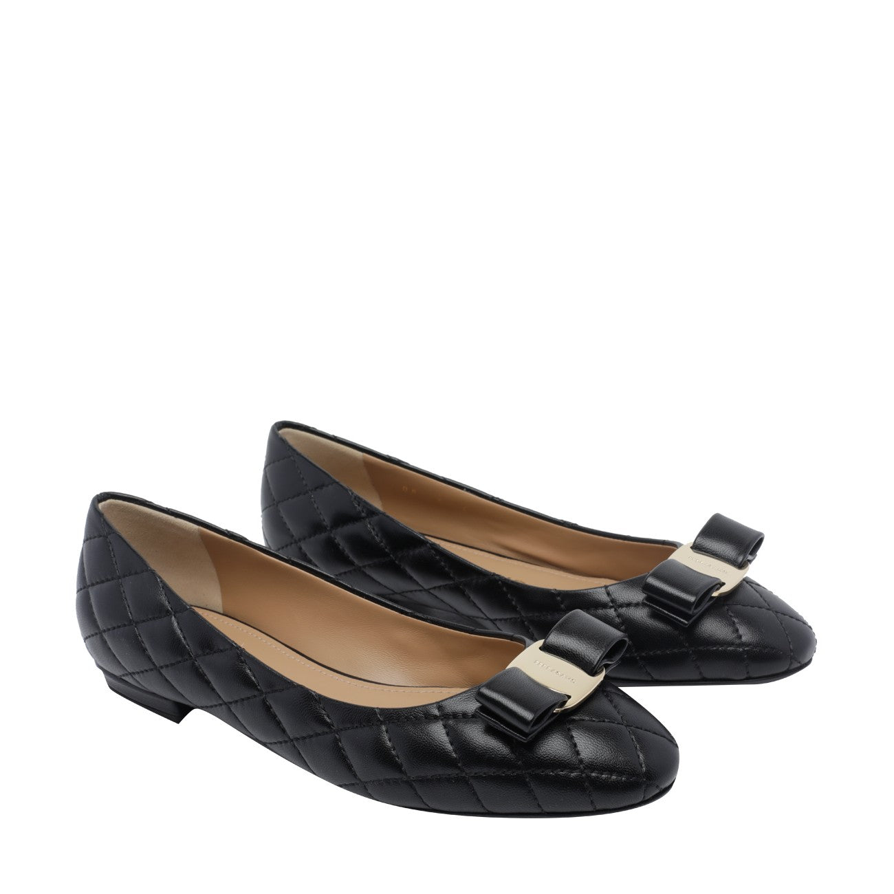 Ferragamo Women Varina Quilt Ballets FERRAGAMO