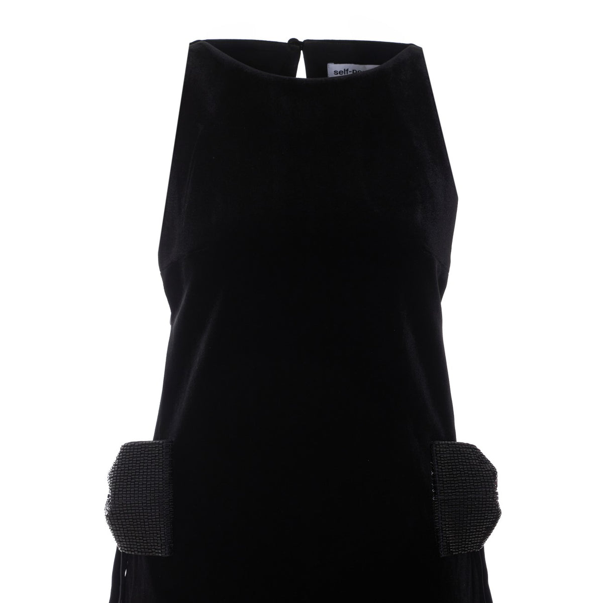 Self Portrait Women Velvet Bow Maxi Dress SELF-PORTRAIT