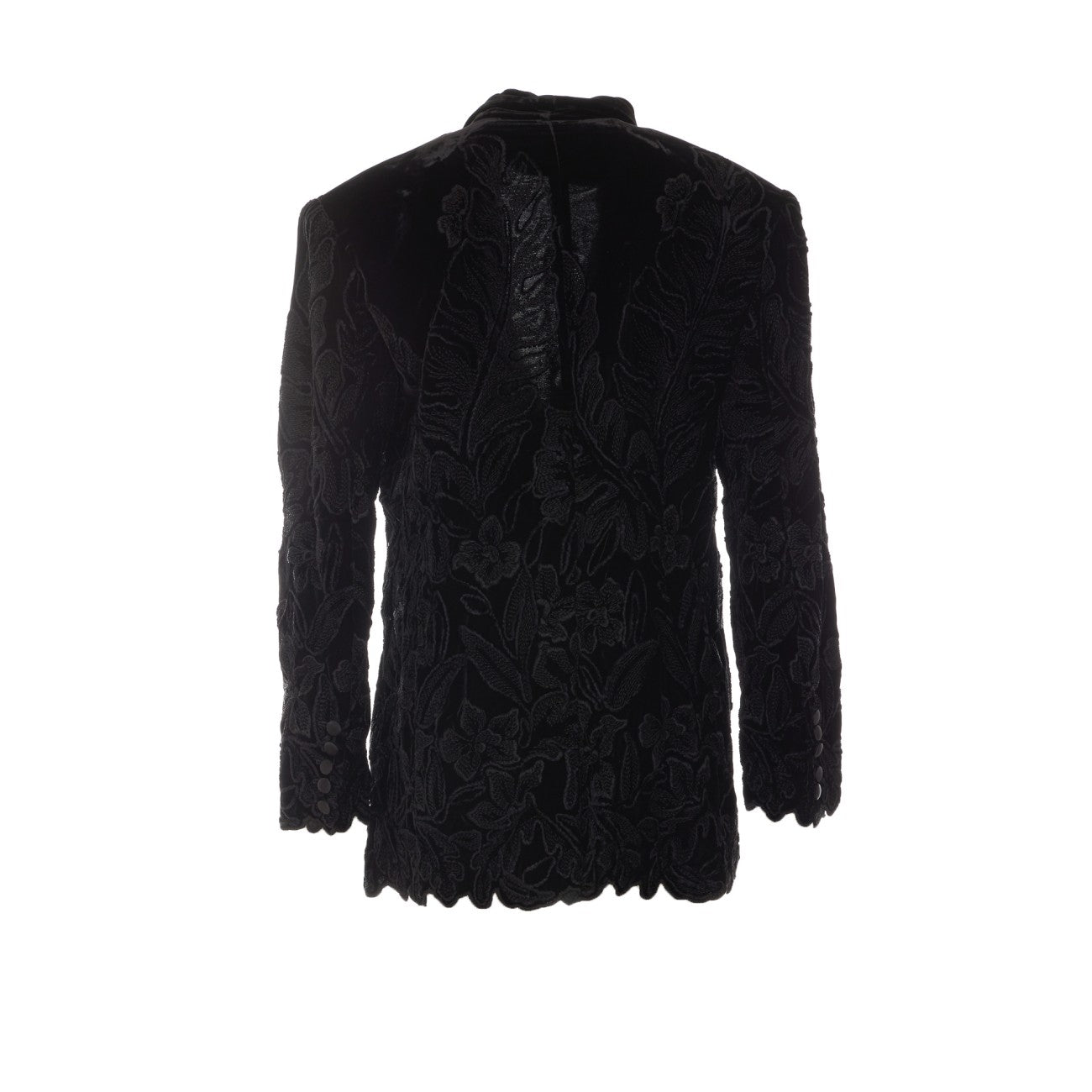 Balmain Women Velvet Embroidered Jacket BALMAIN