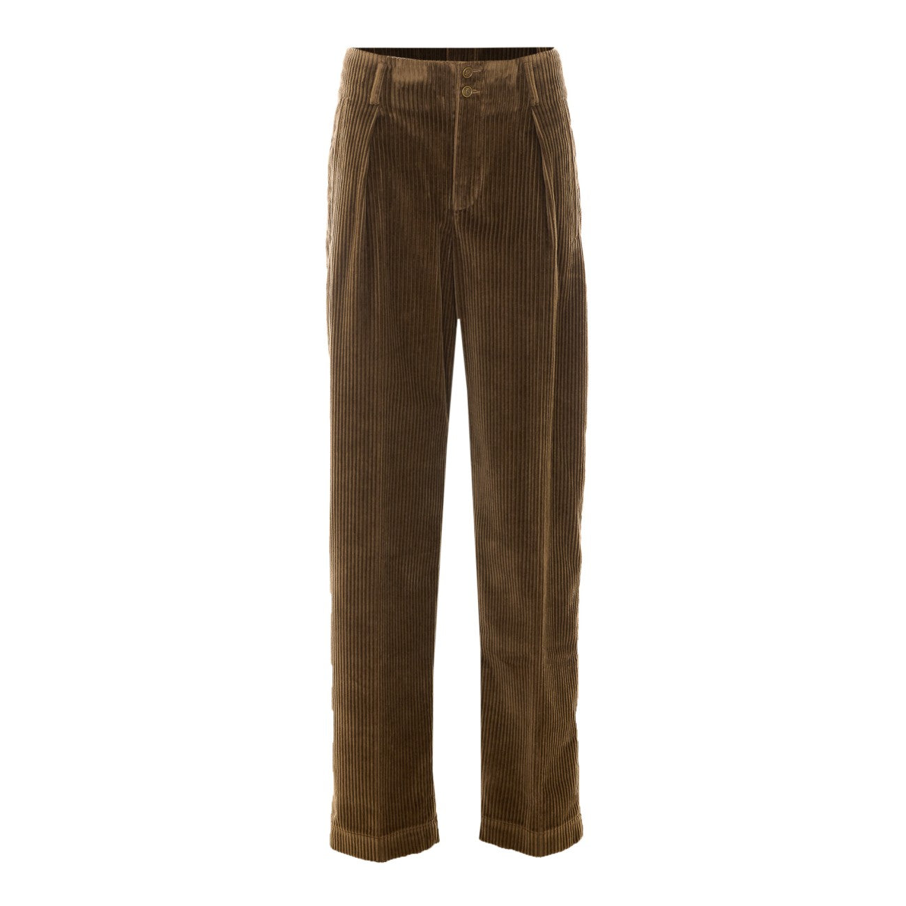 Etro Women Velvet Pants With Pegaso Buttons ETRO