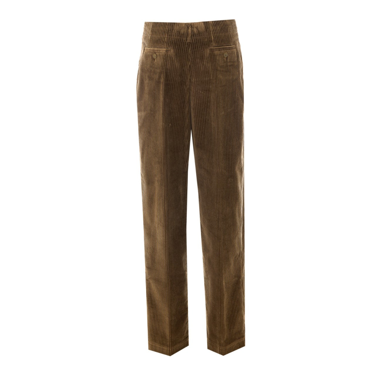 Etro Women Velvet Pants With Pegaso Buttons ETRO