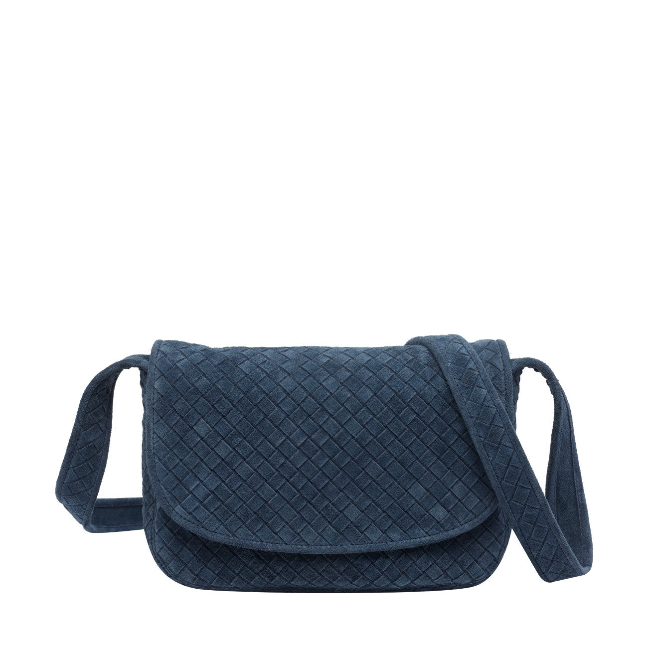 Bottega Veneta Men Veneto Messenger Bag With Flap BOTTEGA VENETA