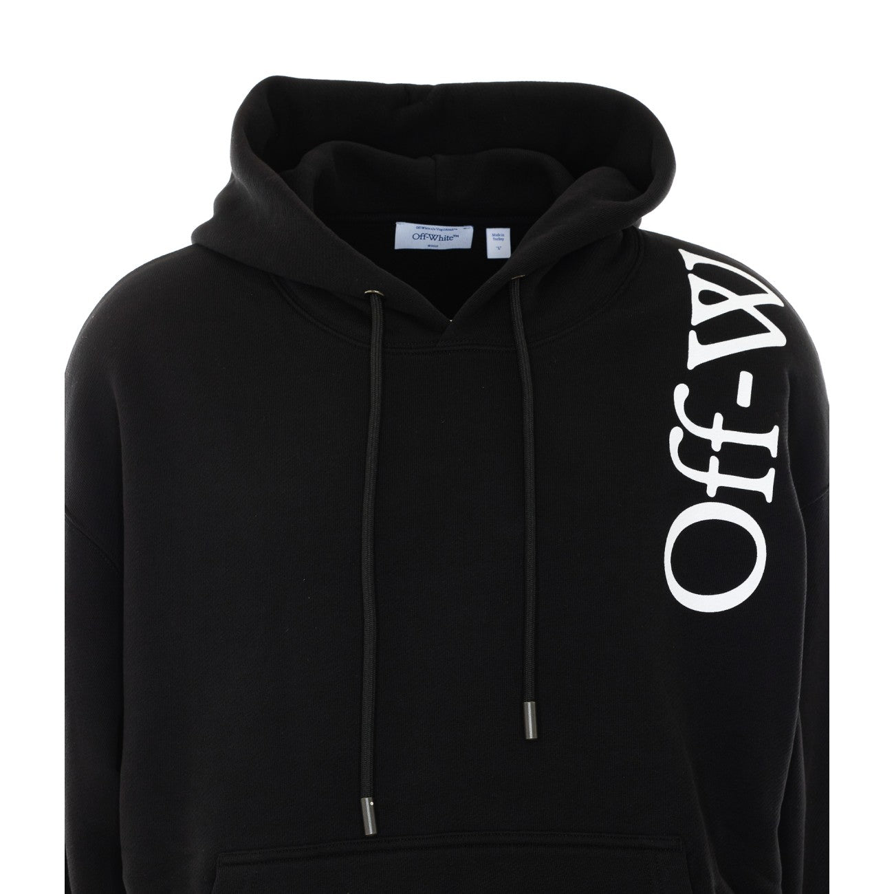 Off White Men Vertical Bookish Skate Hoodie OFF-WHITE