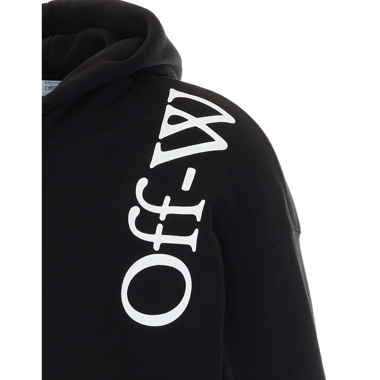 Off White Men Vertical Bookish Skate Hoodie OFF-WHITE