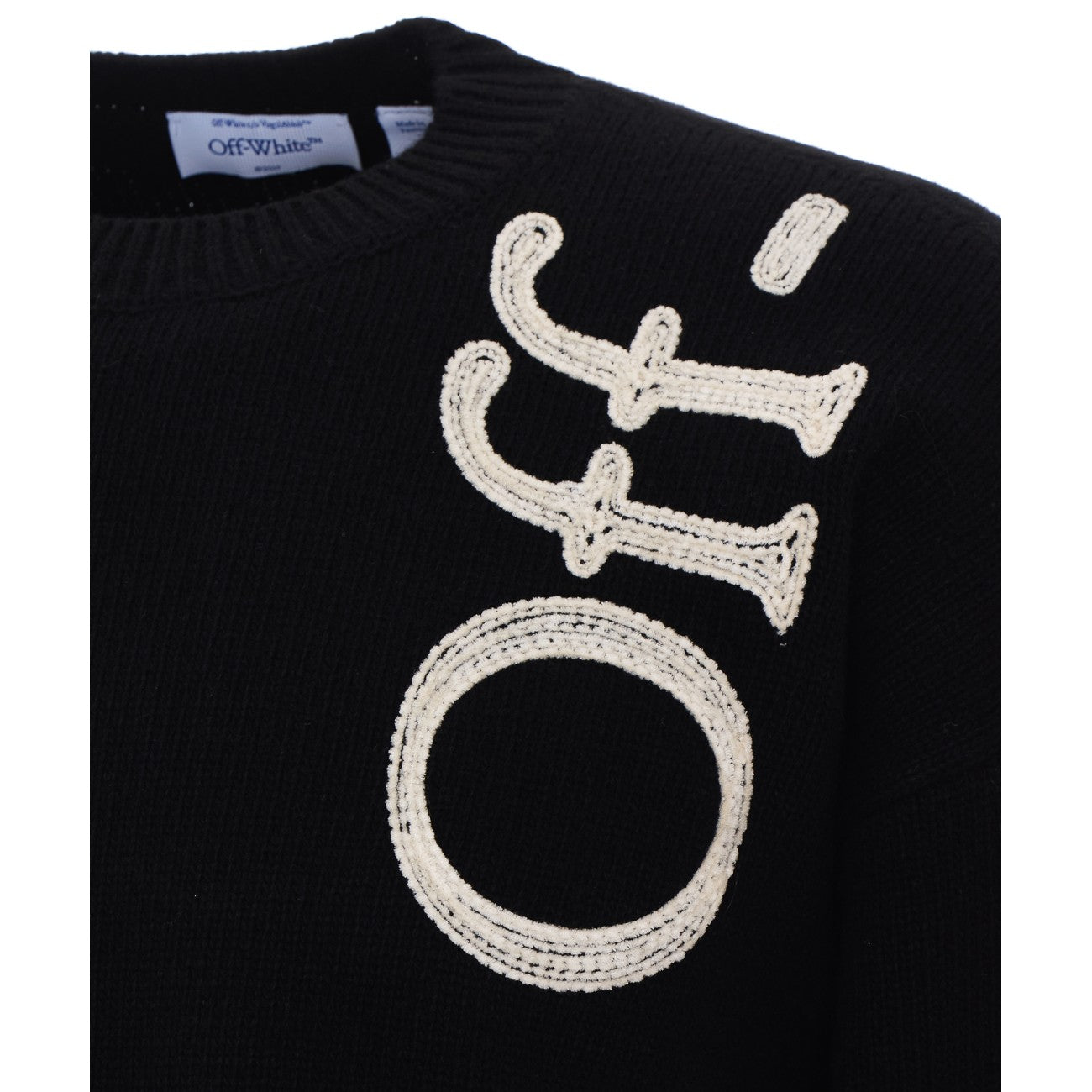 Off White Men Vertical Bookish Sweater OFF-WHITE