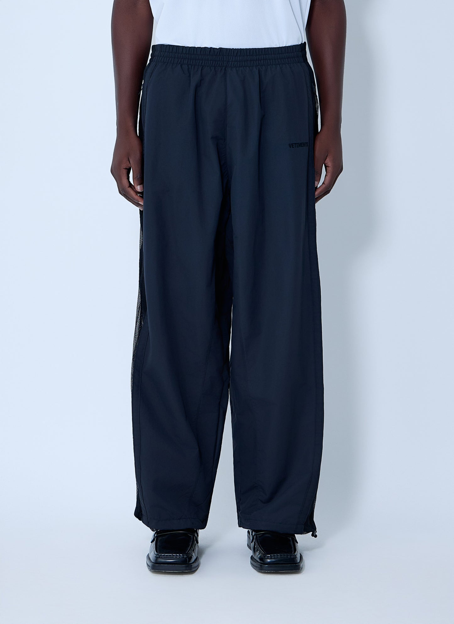 Vetements Men Mesh Panel Track Pants VETEMENTS