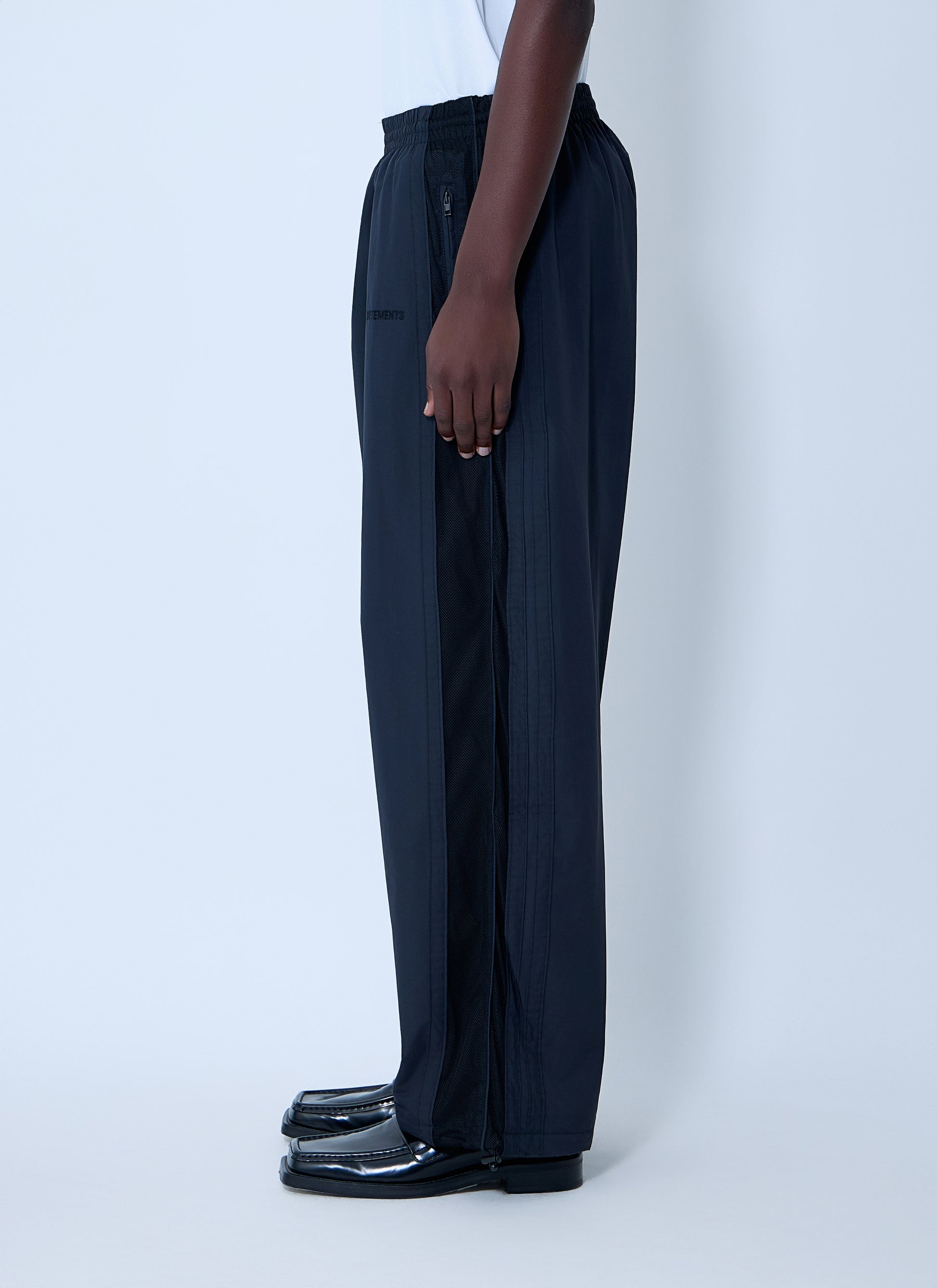 Vetements Men Mesh Panel Track Pants VETEMENTS