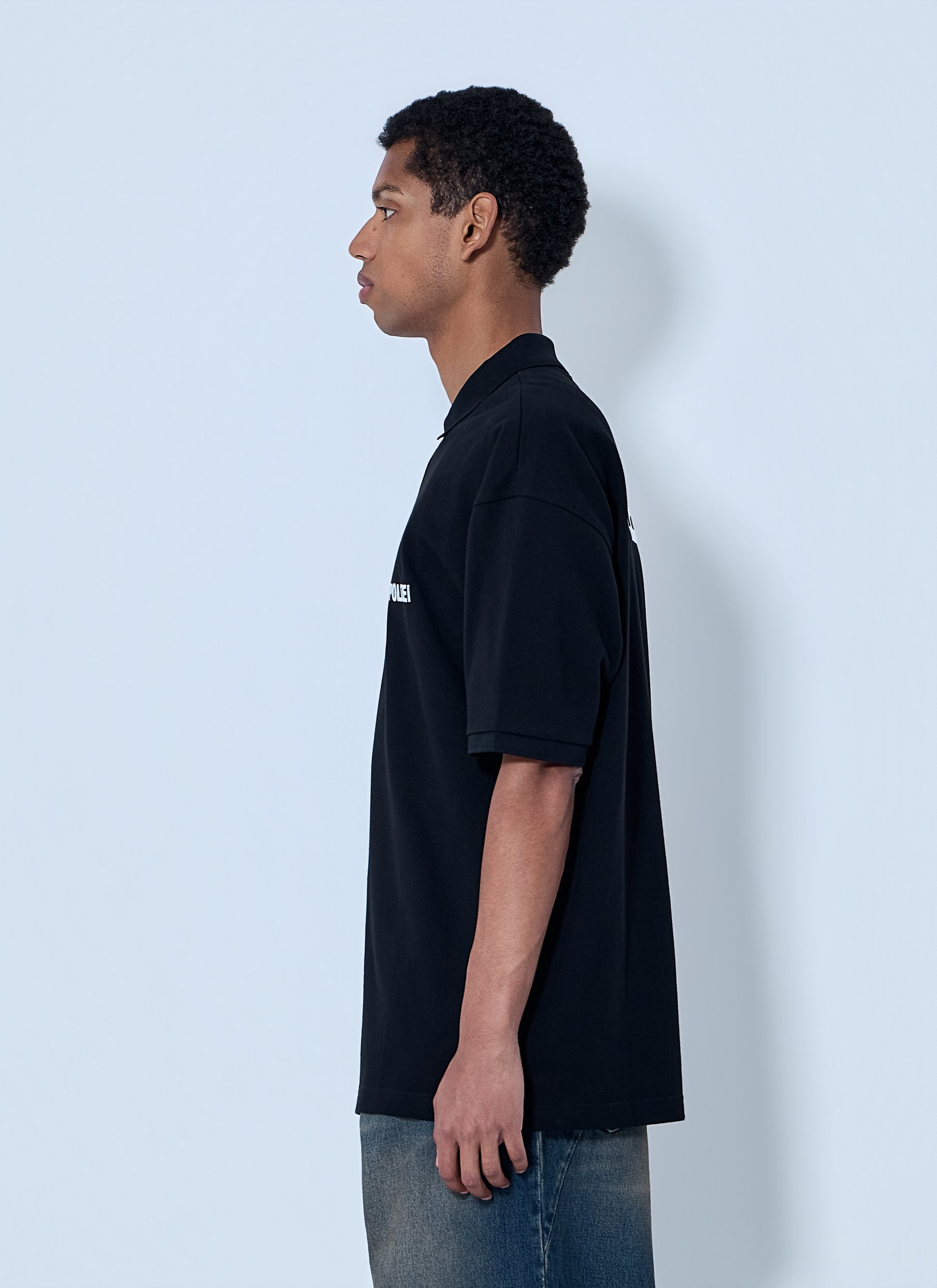 Vetements Men Embroidered Polo Shirt VETEMENTS