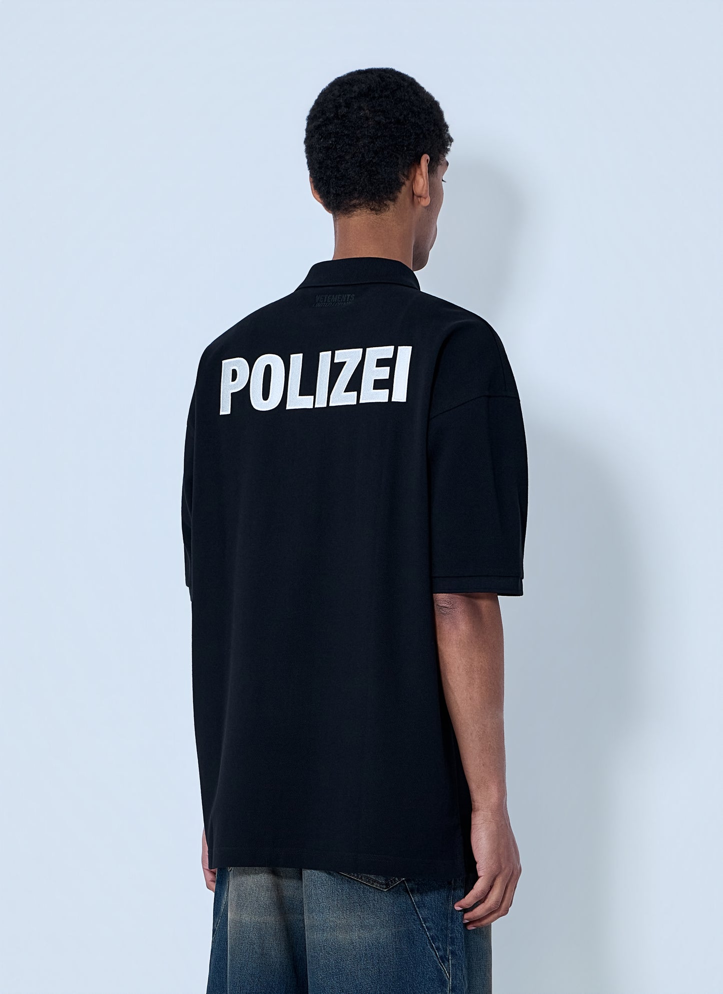 Vetements Men Embroidered Polo Shirt VETEMENTS