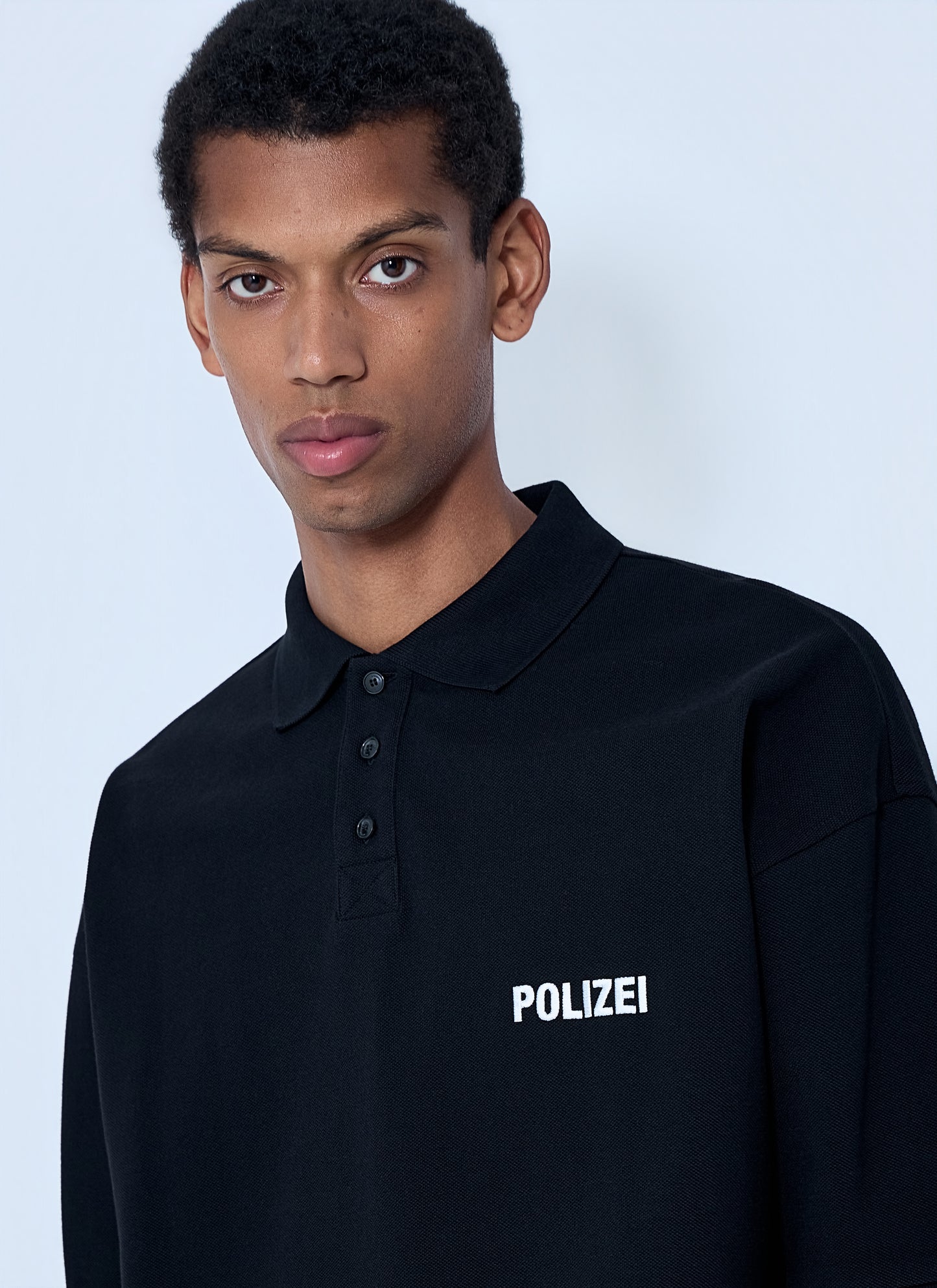 Vetements Men Embroidered Polo Shirt VETEMENTS