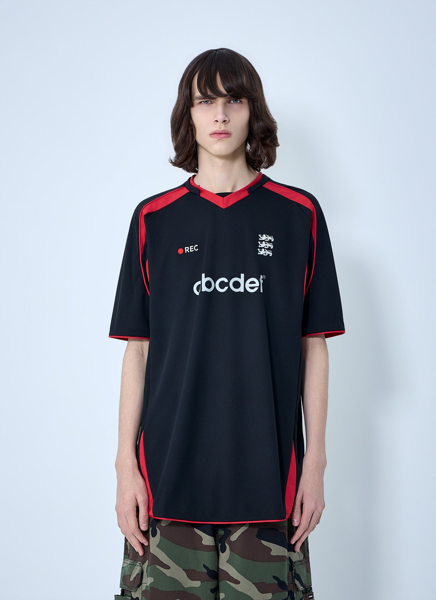 Vetements Men Alphabet Football Jersey T-Shirt VETEMENTS