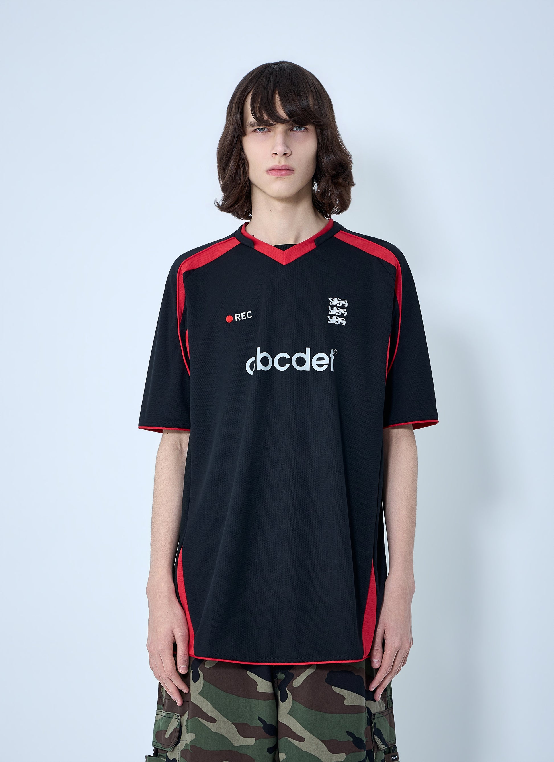 Vetements Men Alphabet Football Jersey T-Shirt VETEMENTS