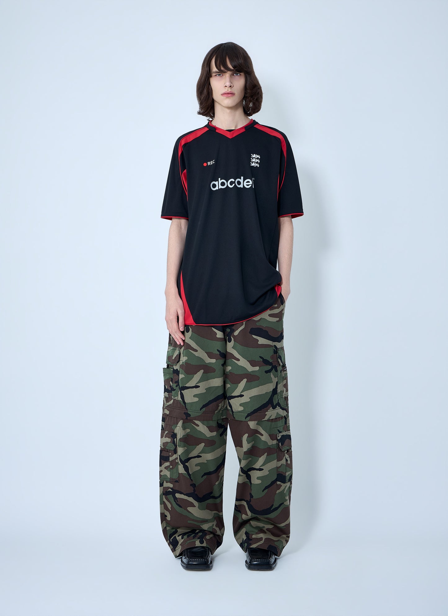 Vetements Men Alphabet Football Jersey T-Shirt VETEMENTS