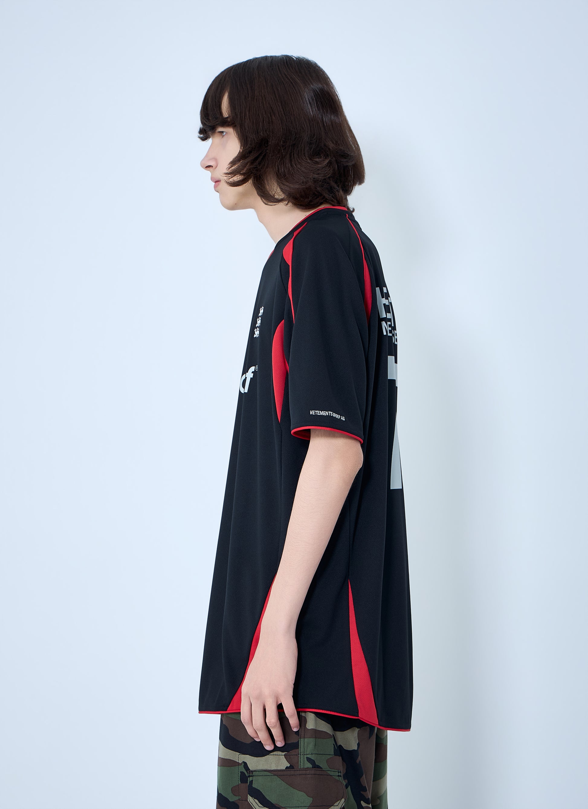 Vetements Men Alphabet Football Jersey T-Shirt VETEMENTS
