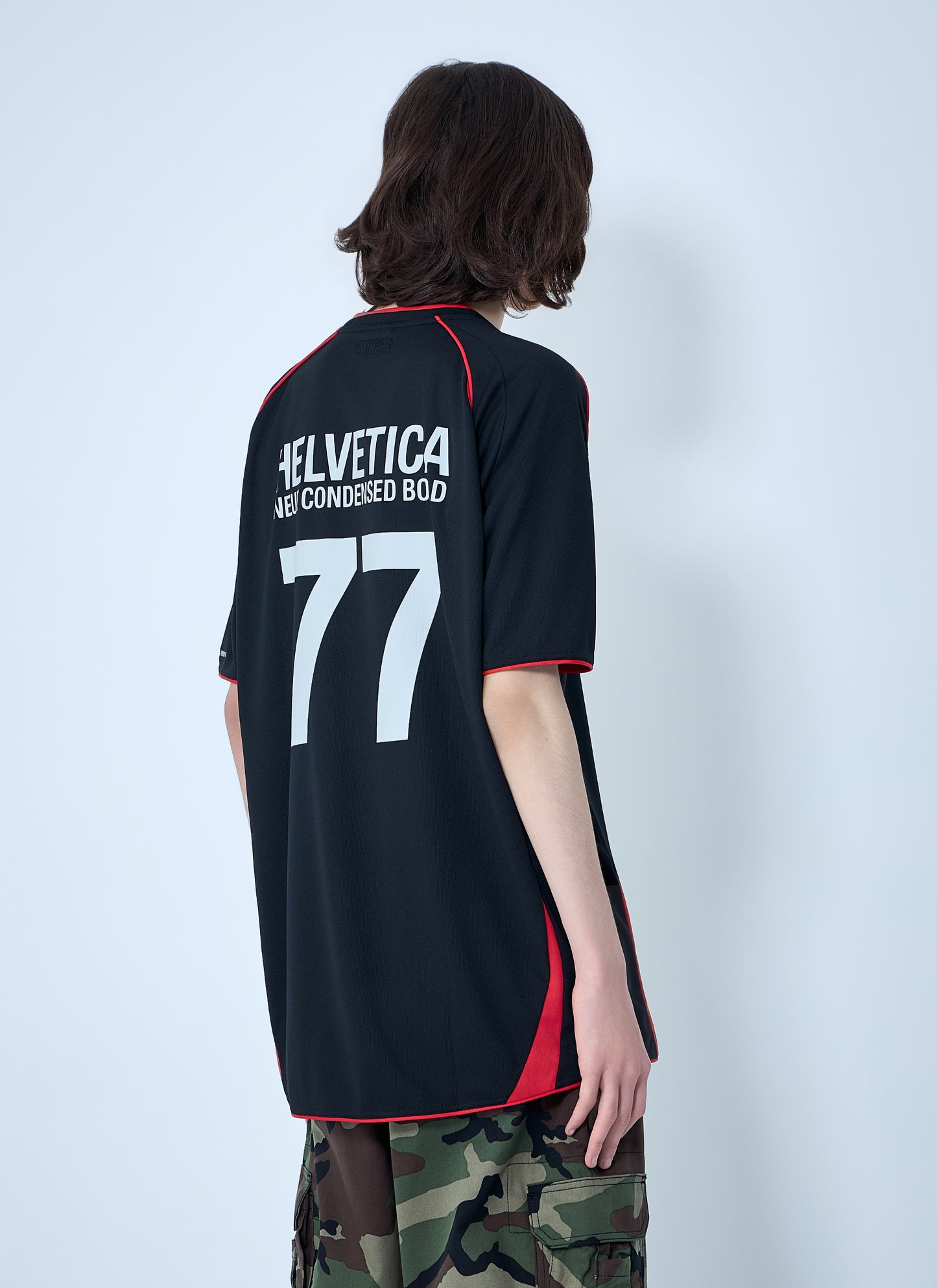 Vetements Men Alphabet Football Jersey T-Shirt VETEMENTS