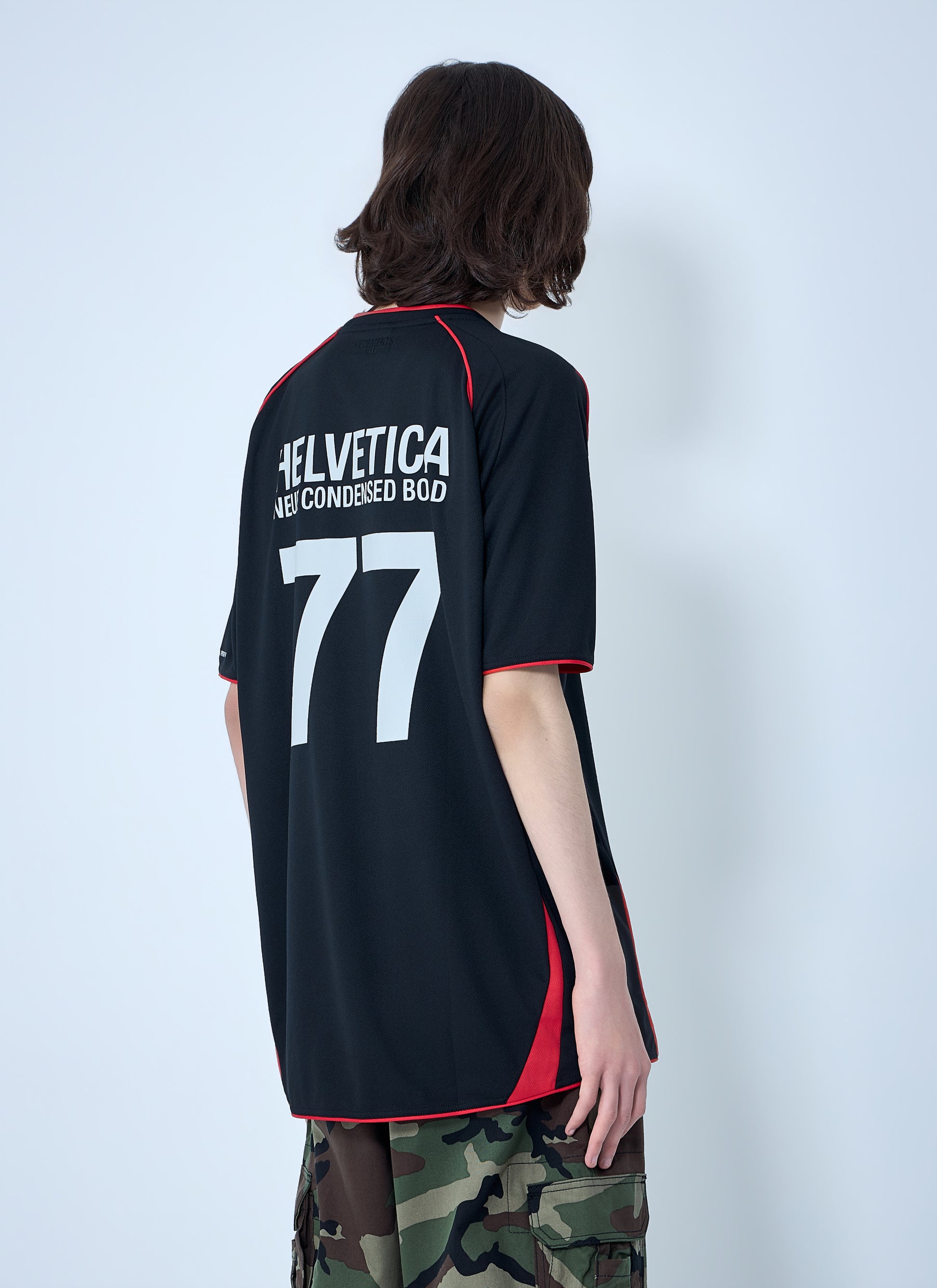 Vetements Men Alphabet Football Jersey T-Shirt VETEMENTS