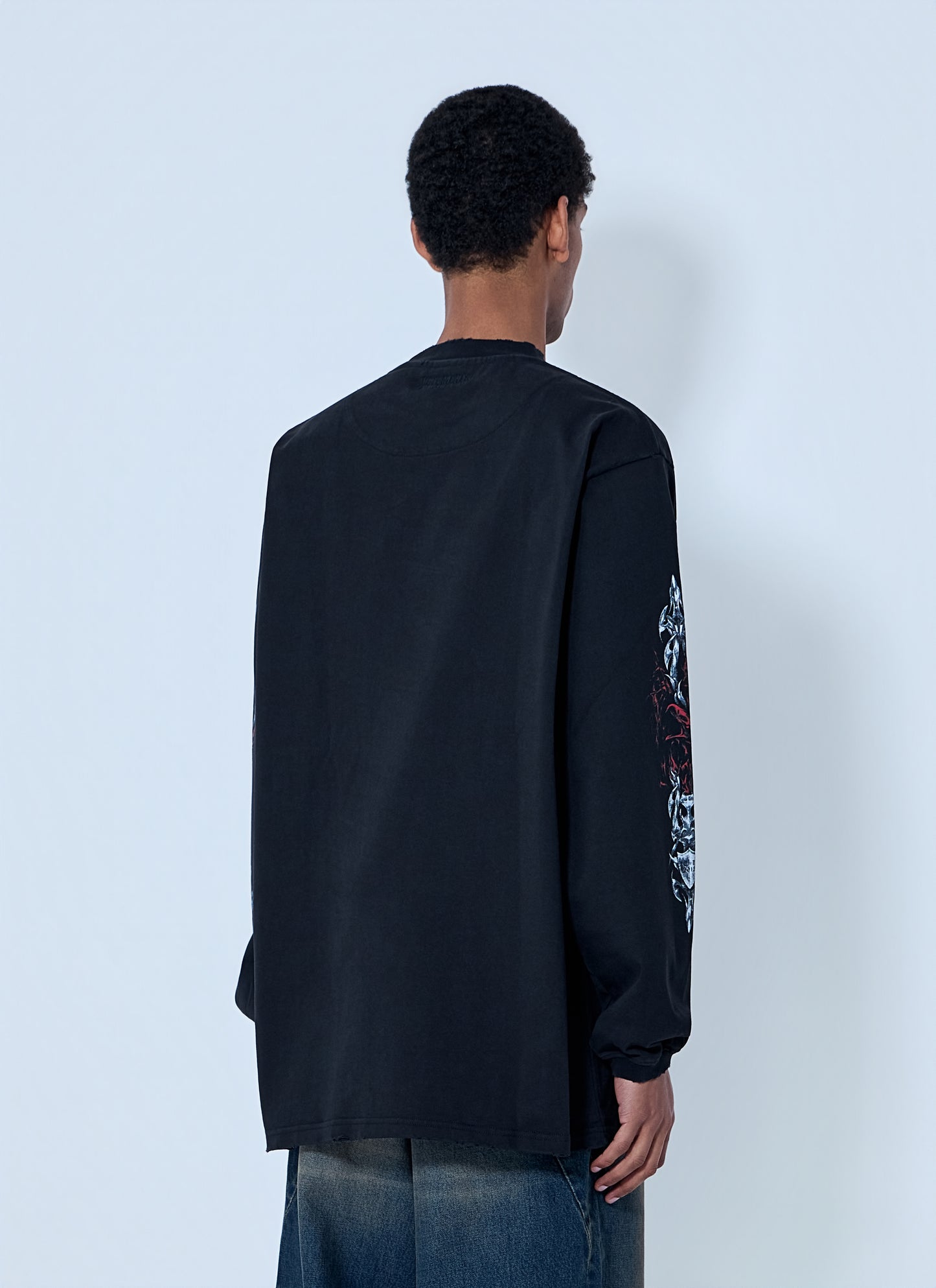 Vetements Men Graphic Long Sleeve T-Shirt VETEMENTS