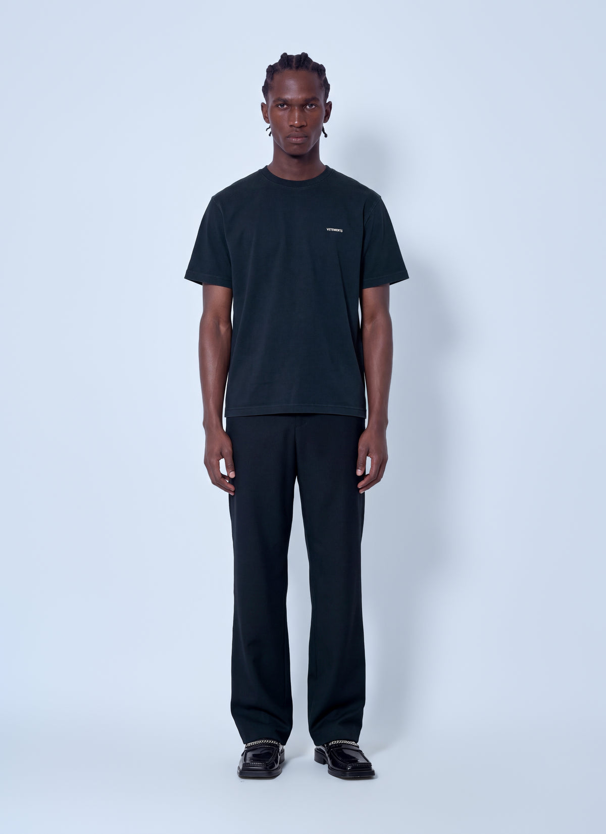 Vetements Men Classic Logo Regular T-Shirt VETEMENTS