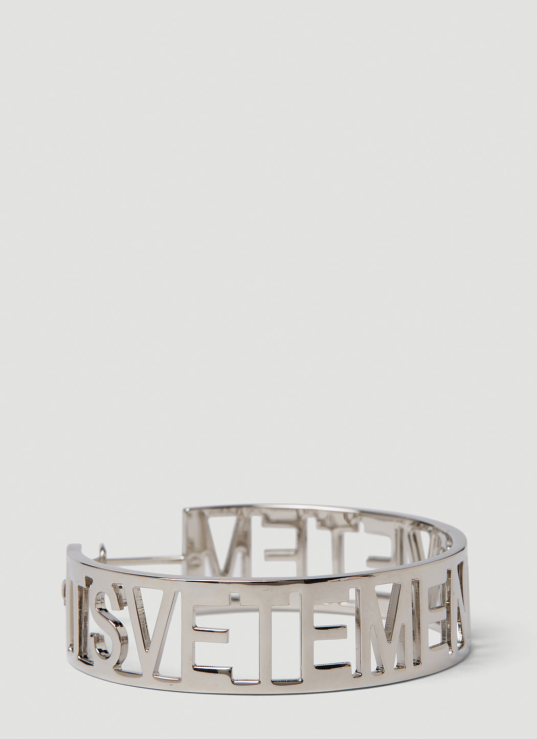 Vetements Women Logo Hoop Earrings VETEMENTS