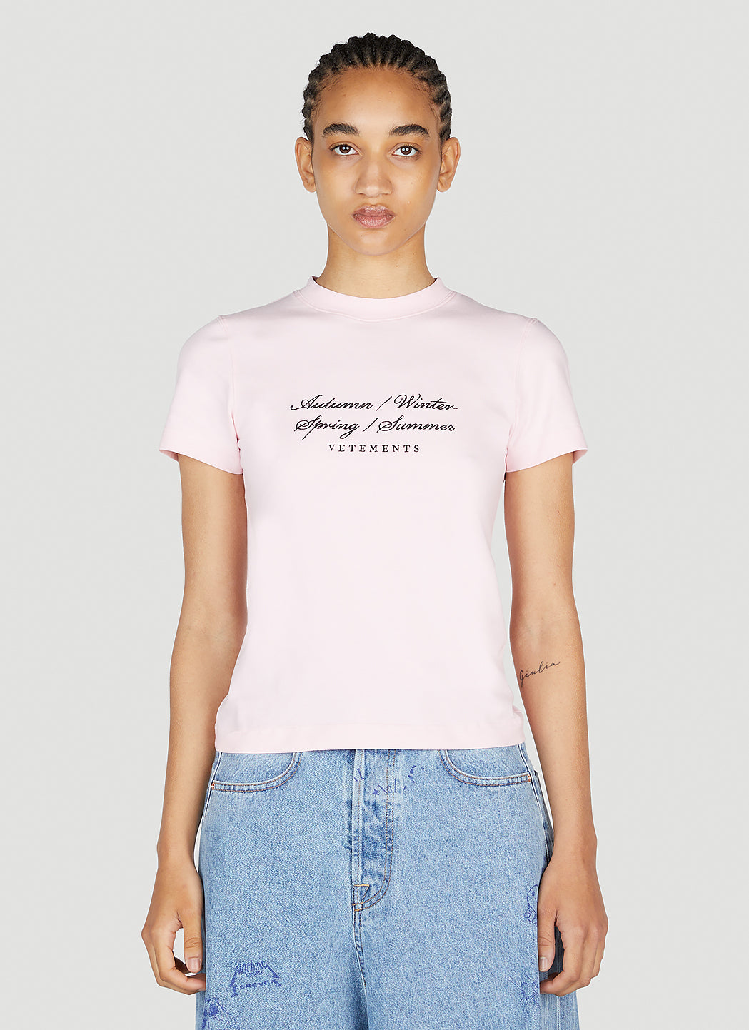 Vetements Women Four Seasons T-Shirt VETEMENTS