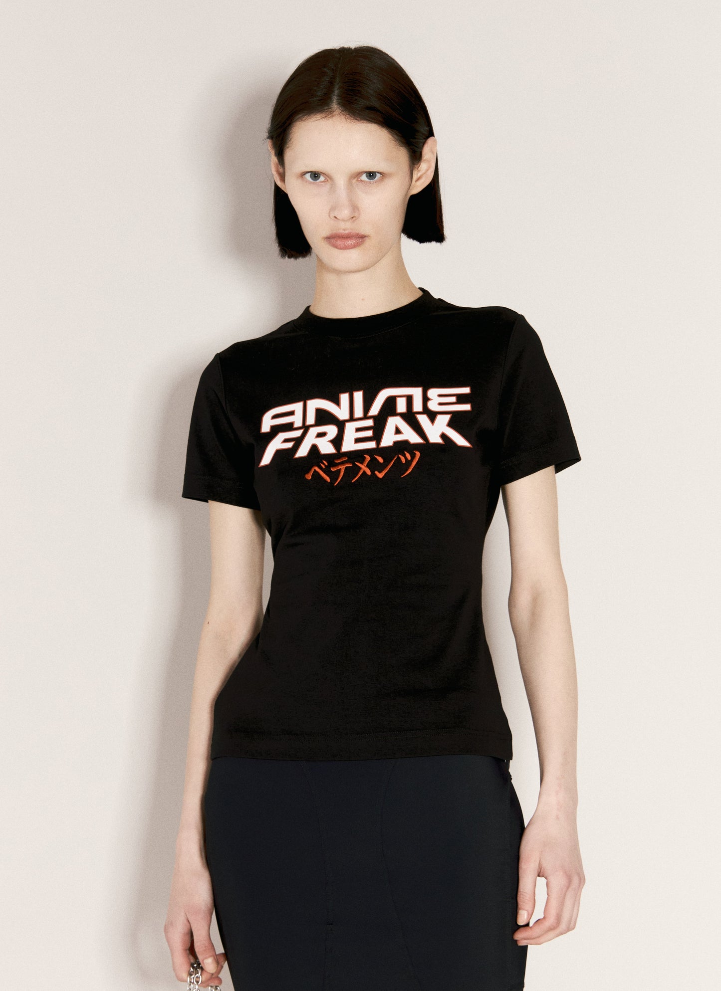 Vetements Women Anime Freak Fitted T-Shirt VETEMENTS