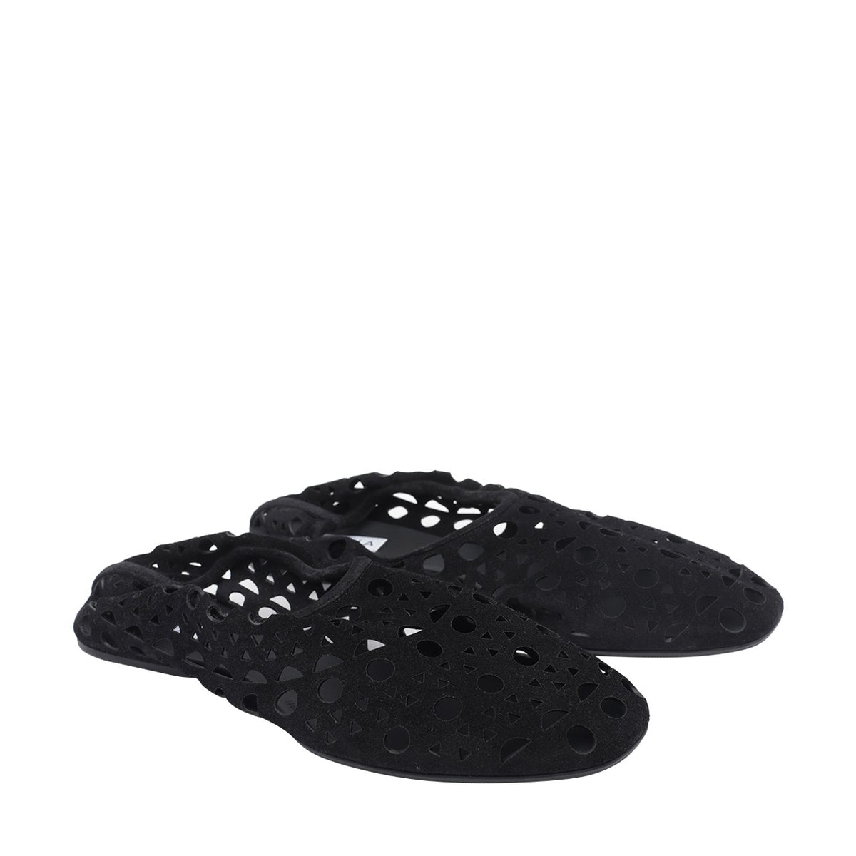 Alaia Women Vienne Suede Slippers ALAIA