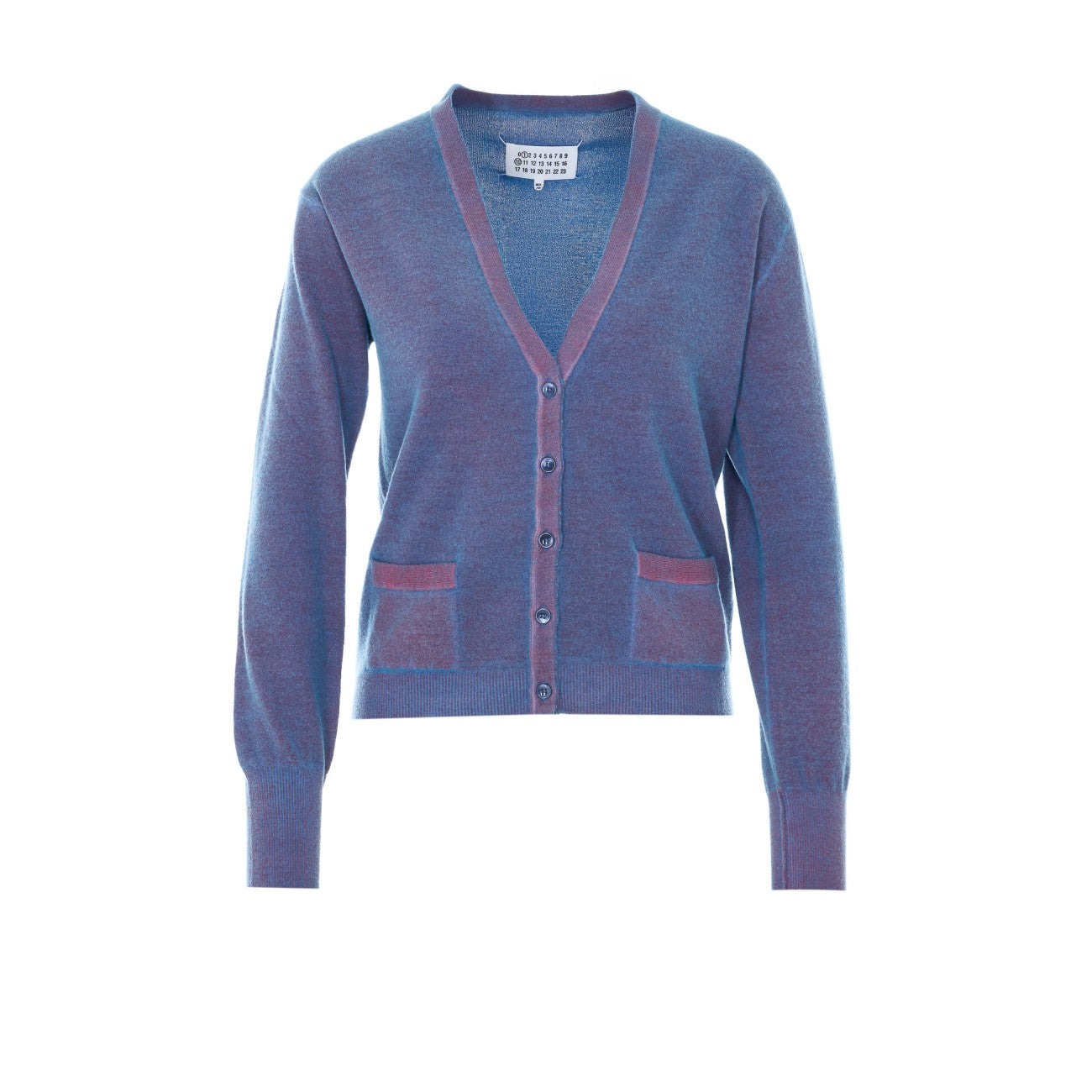 Maison Margiela Women Virgin Wool V-Neck Cardigan MAISON MARGIELA