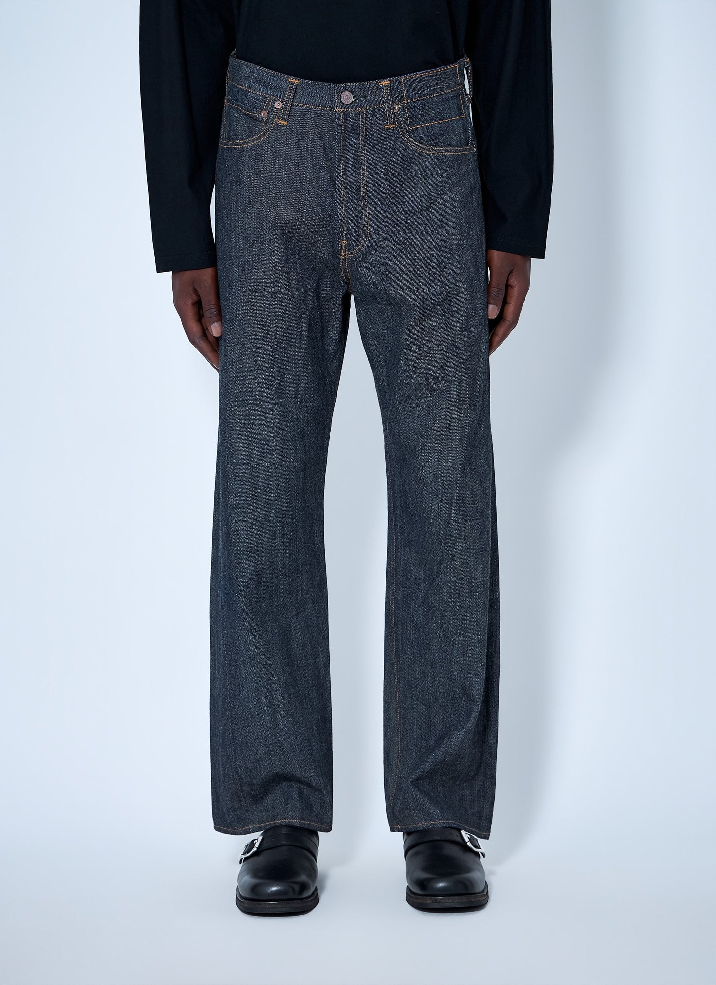 Visvim Men Social Sculpture 01 Wide Mud Jeans VISVIM