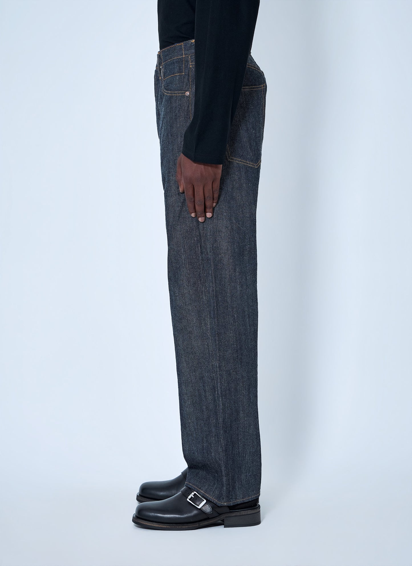 Visvim Men Social Sculpture 01 Wide Mud Jeans VISVIM