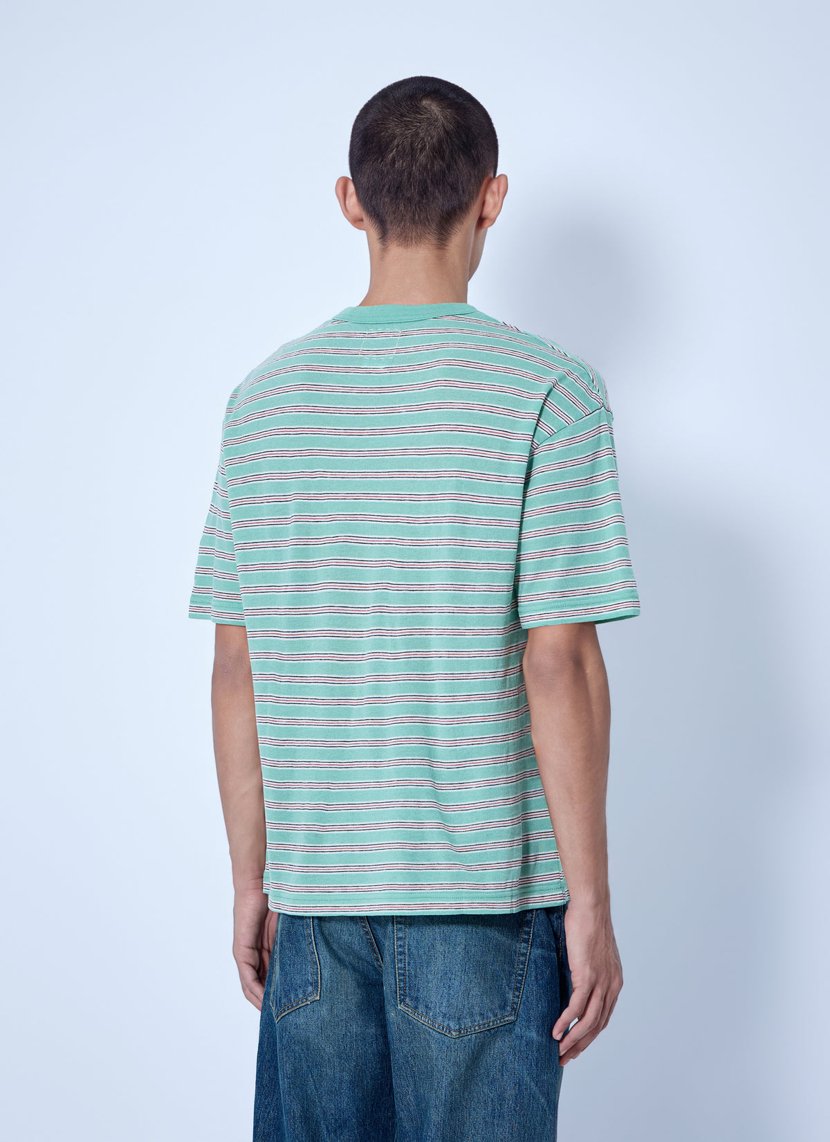 Visvim Men Jumbo Border Tee VISVIM