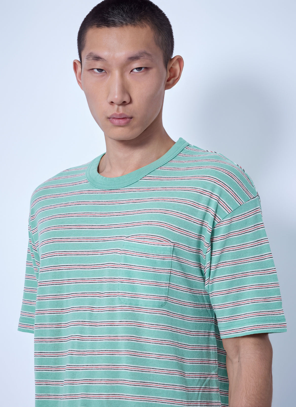 Visvim Men Jumbo Border Tee VISVIM