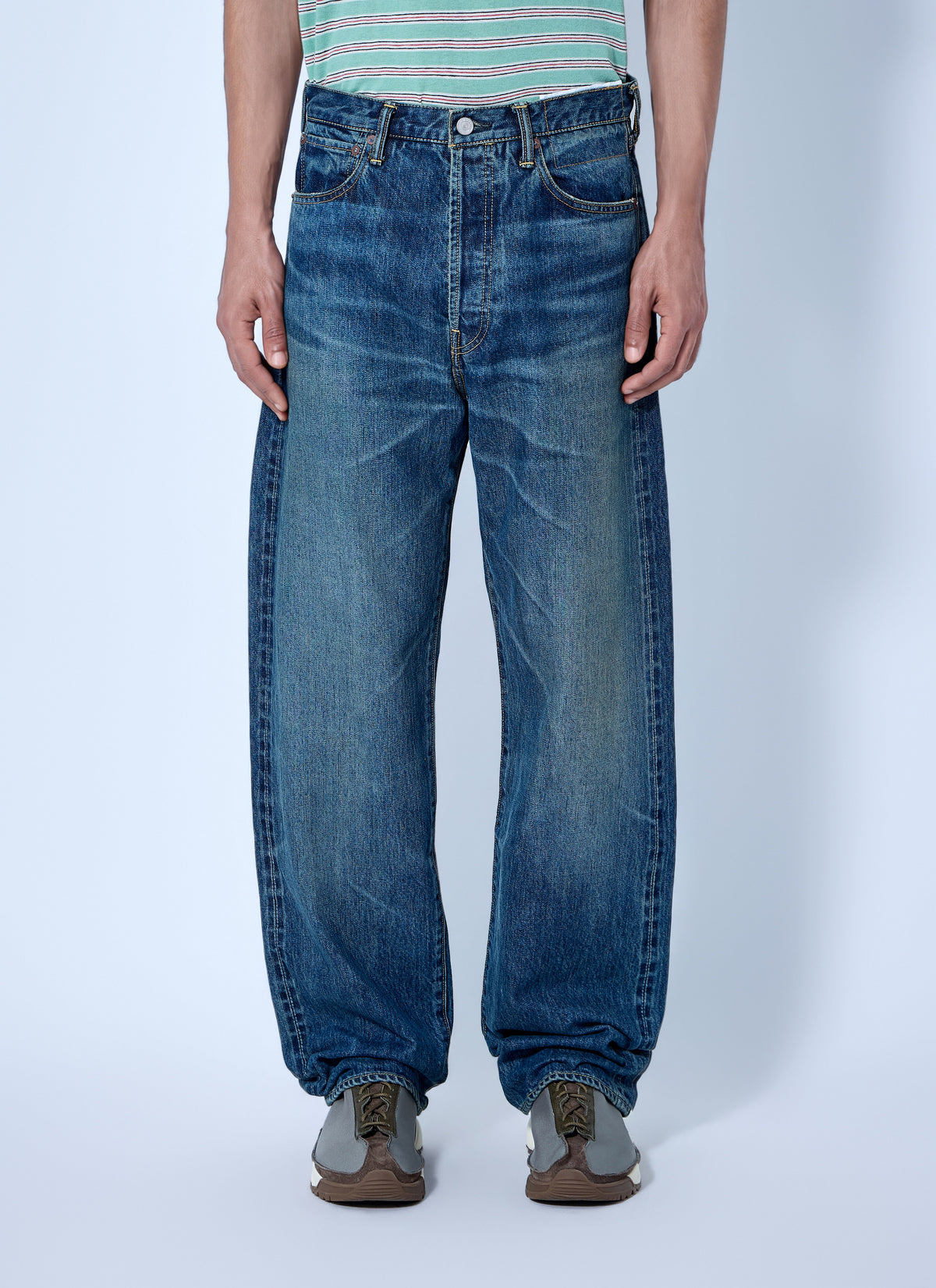 Visvim Men Social Sculpture 01 Wide-Leg Jeans VISVIM