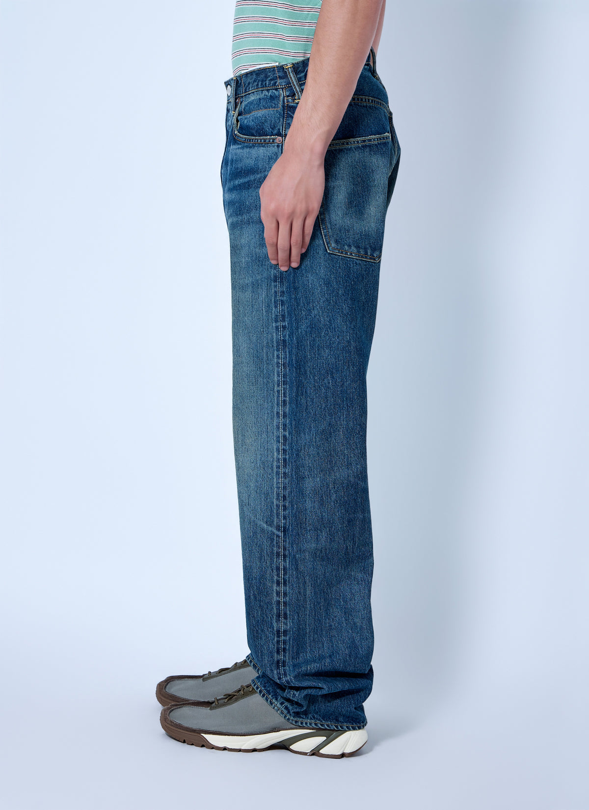 Visvim Men Social Sculpture 01 Wide-Leg Jeans VISVIM