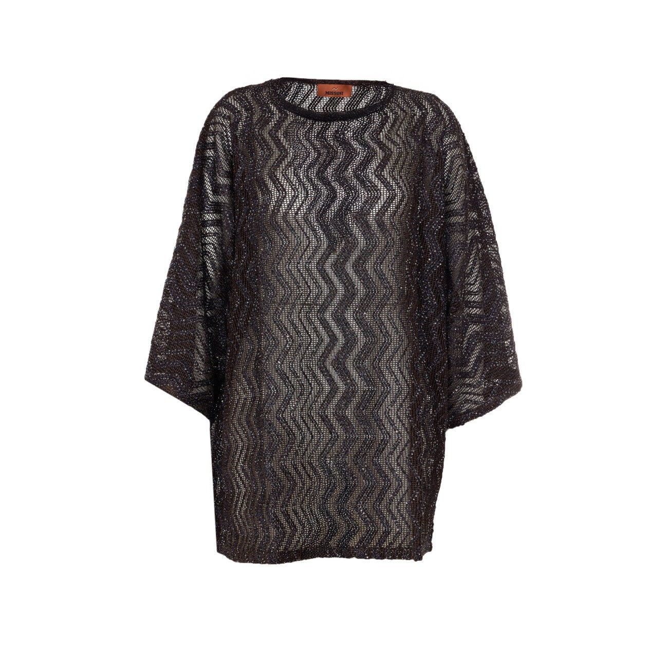Missoni Women Viscose Blades Zig Zag Cover-Up Kaftan MISSONI