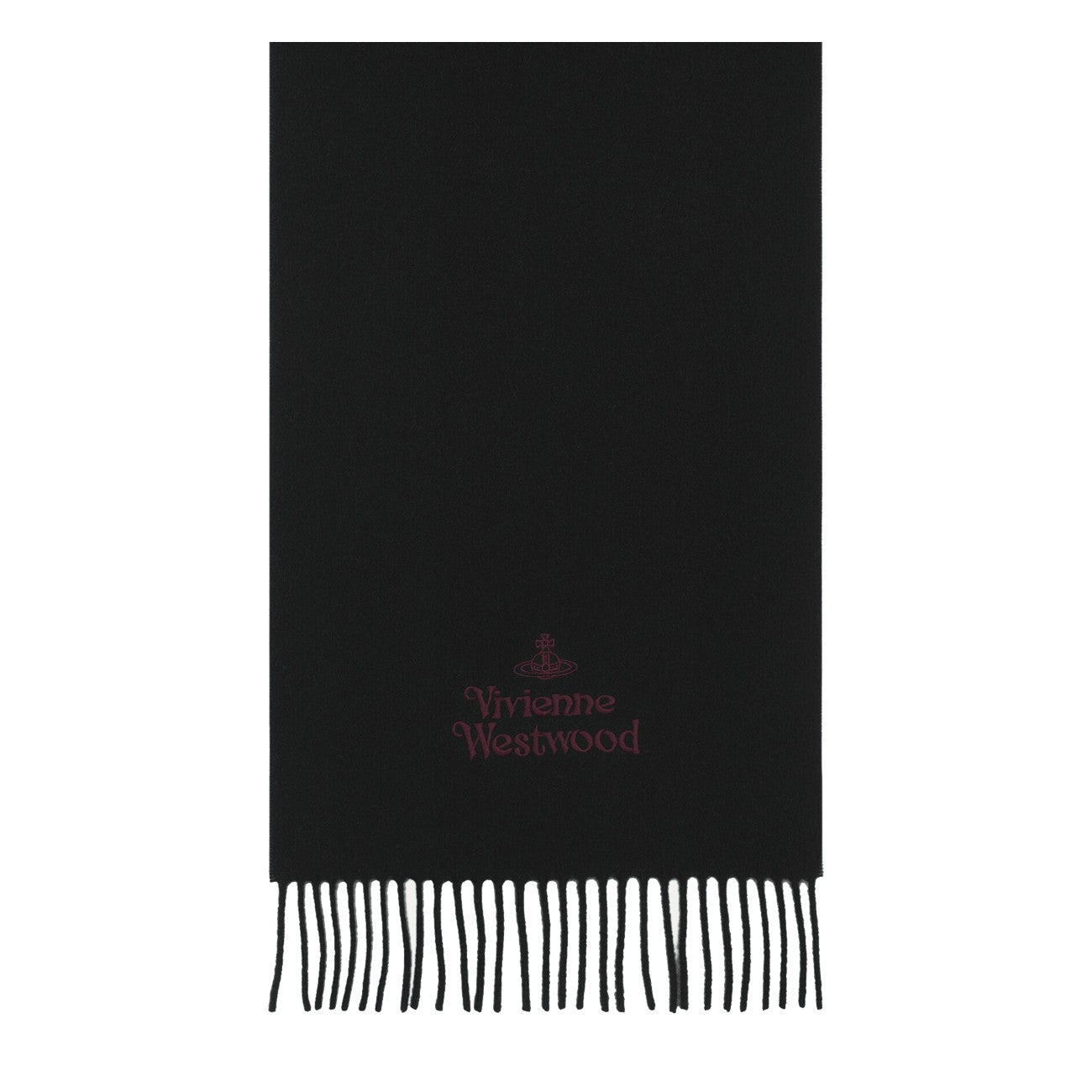 Vivienne Westwood Women Vivienne Logo Embroidered Scarf VIVIENNE WESTWOOD