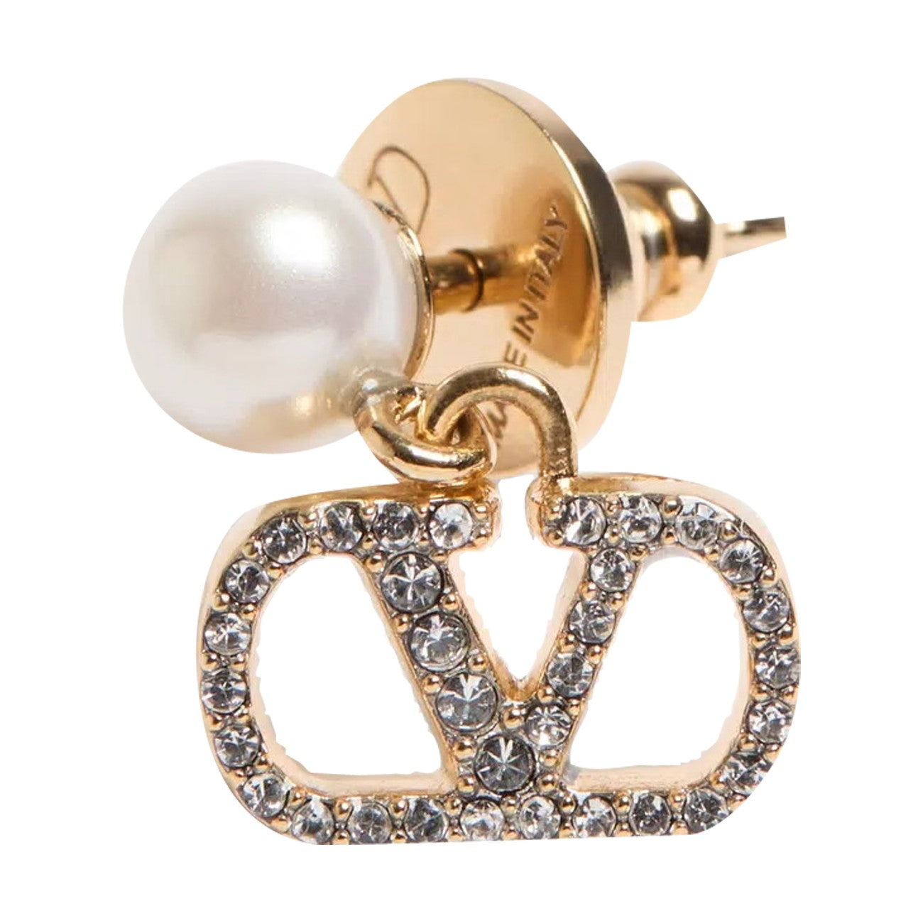 Valentino Garavani Women Vlogo Signature Pearl Earrings VALENTINO GARAVANI