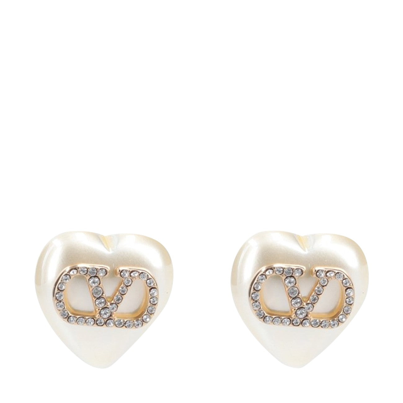 Valentino Garavani Women Vlogo Signature Pearl Earrings VALENTINO GARAVANI