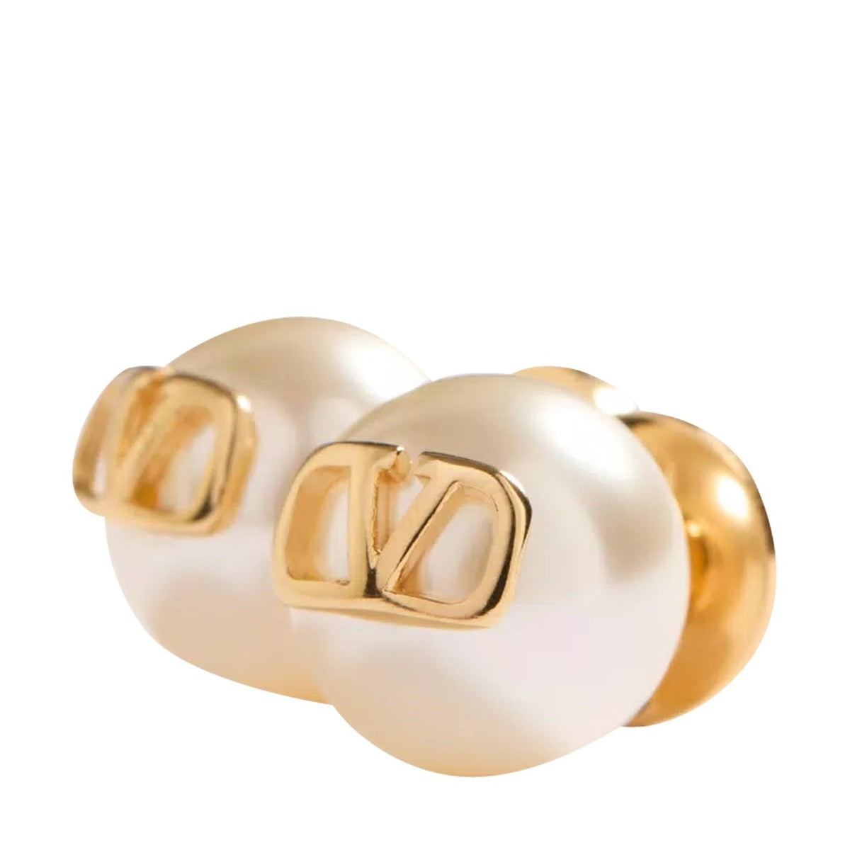 Valentino Garavani Women Vlogo Signature Pearl Earrings VALENTINO GARAVANI