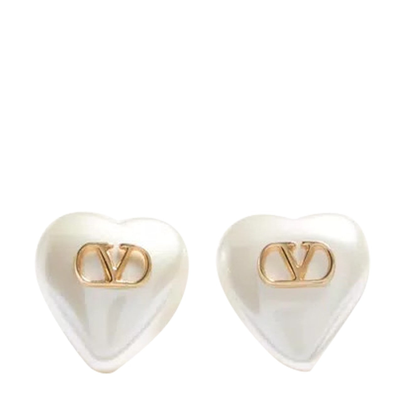 Valentino Garavani Women Vlogo Signature Pearl Earrings VALENTINO GARAVANI