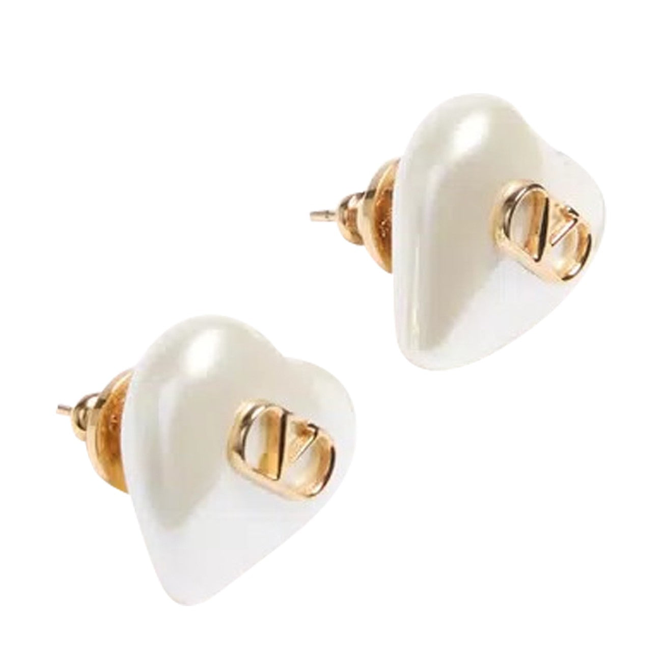 Valentino Garavani Women Vlogo Signature Pearl Earrings VALENTINO GARAVANI