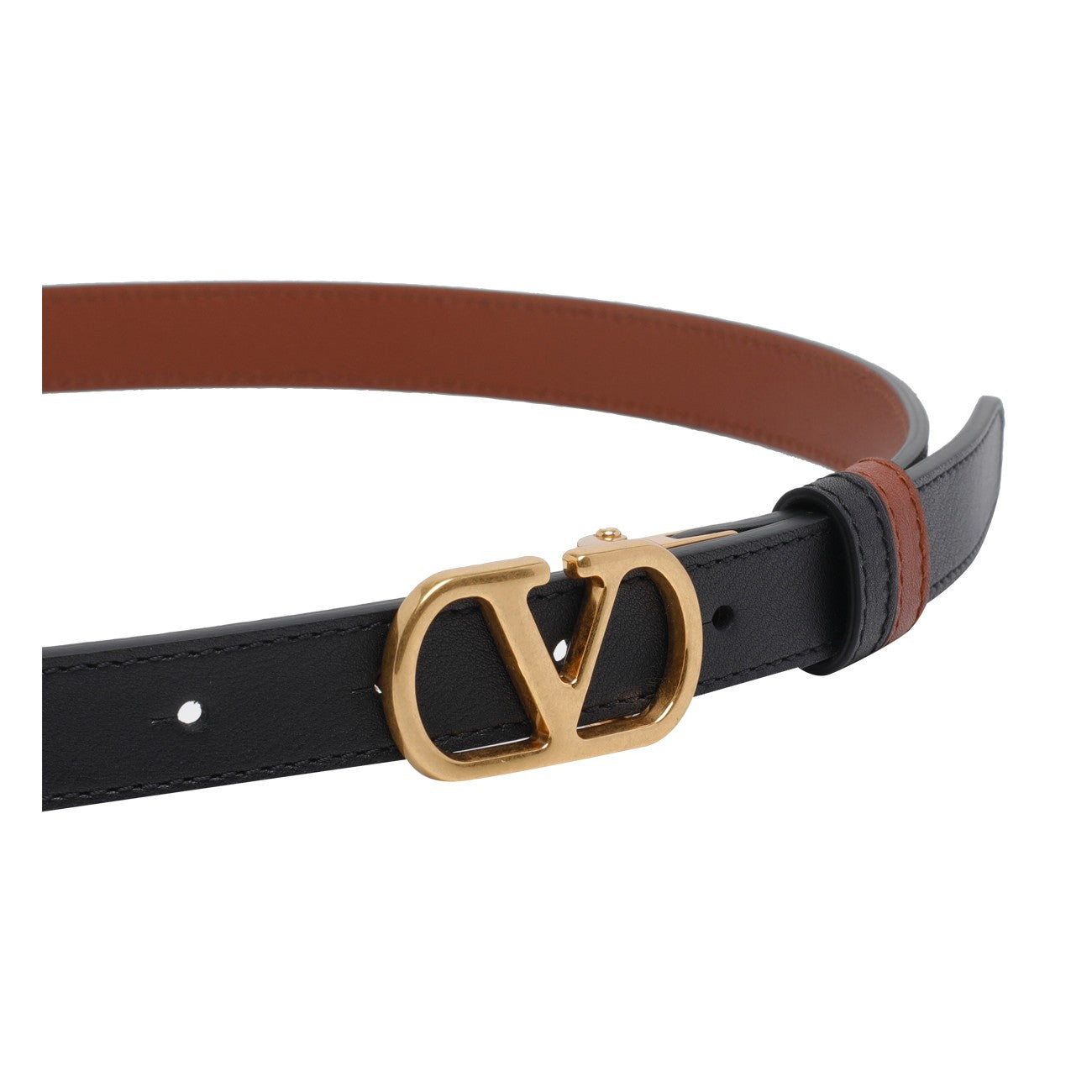 Valentino Garavani Women Vlogo Signature Reversible Belt VALENTINO GARAVANI