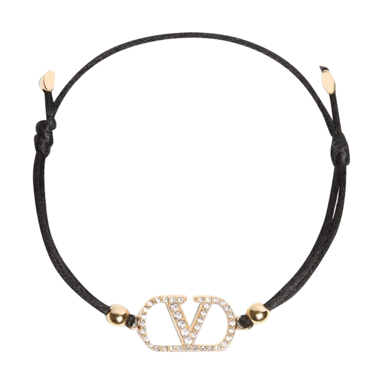 Valentino Garavani Women Vlogo Signature Strass Bracelet VALENTINO GARAVANI