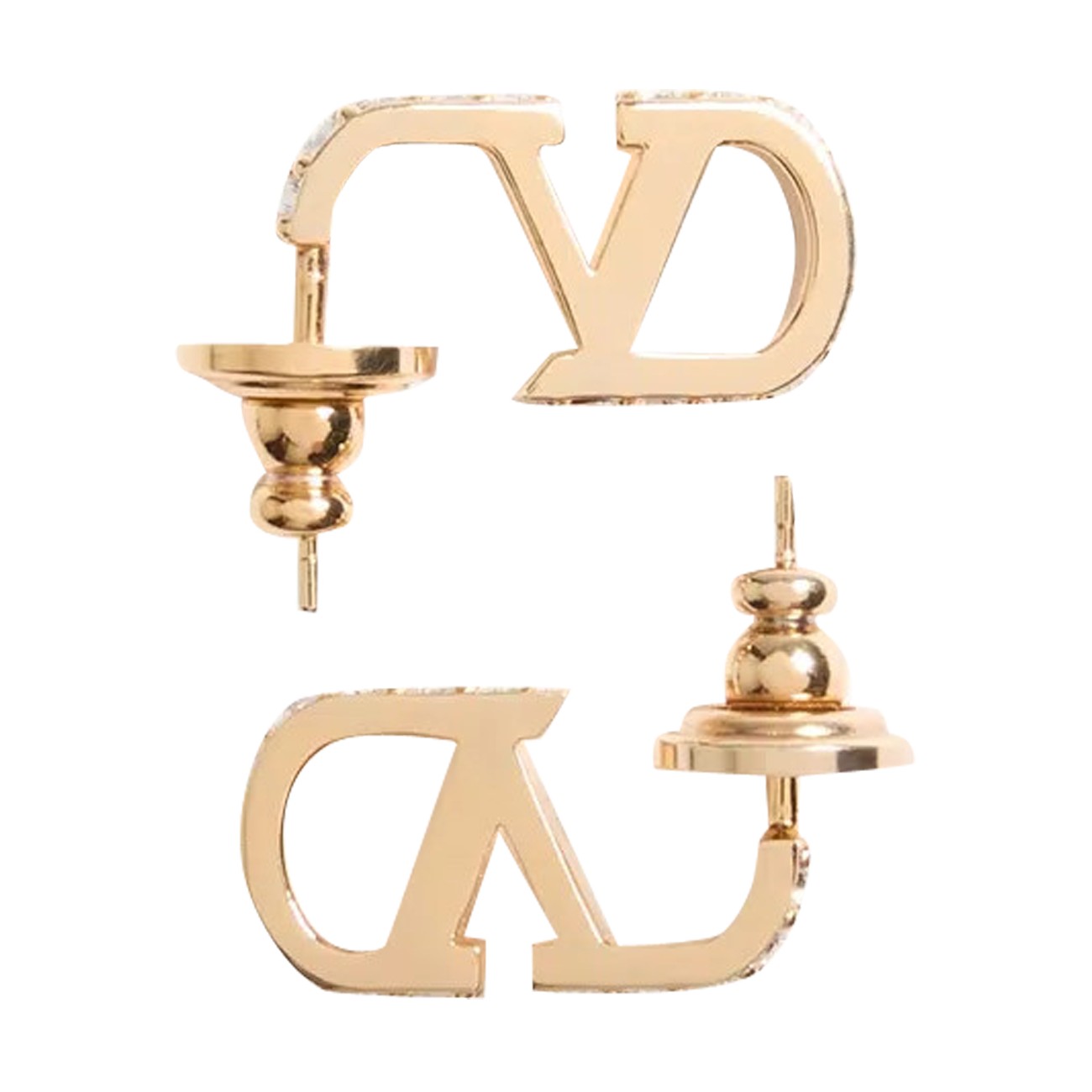 Valentino Garavani Women Vlogo Signature Strass Earrings VALENTINO GARAVANI
