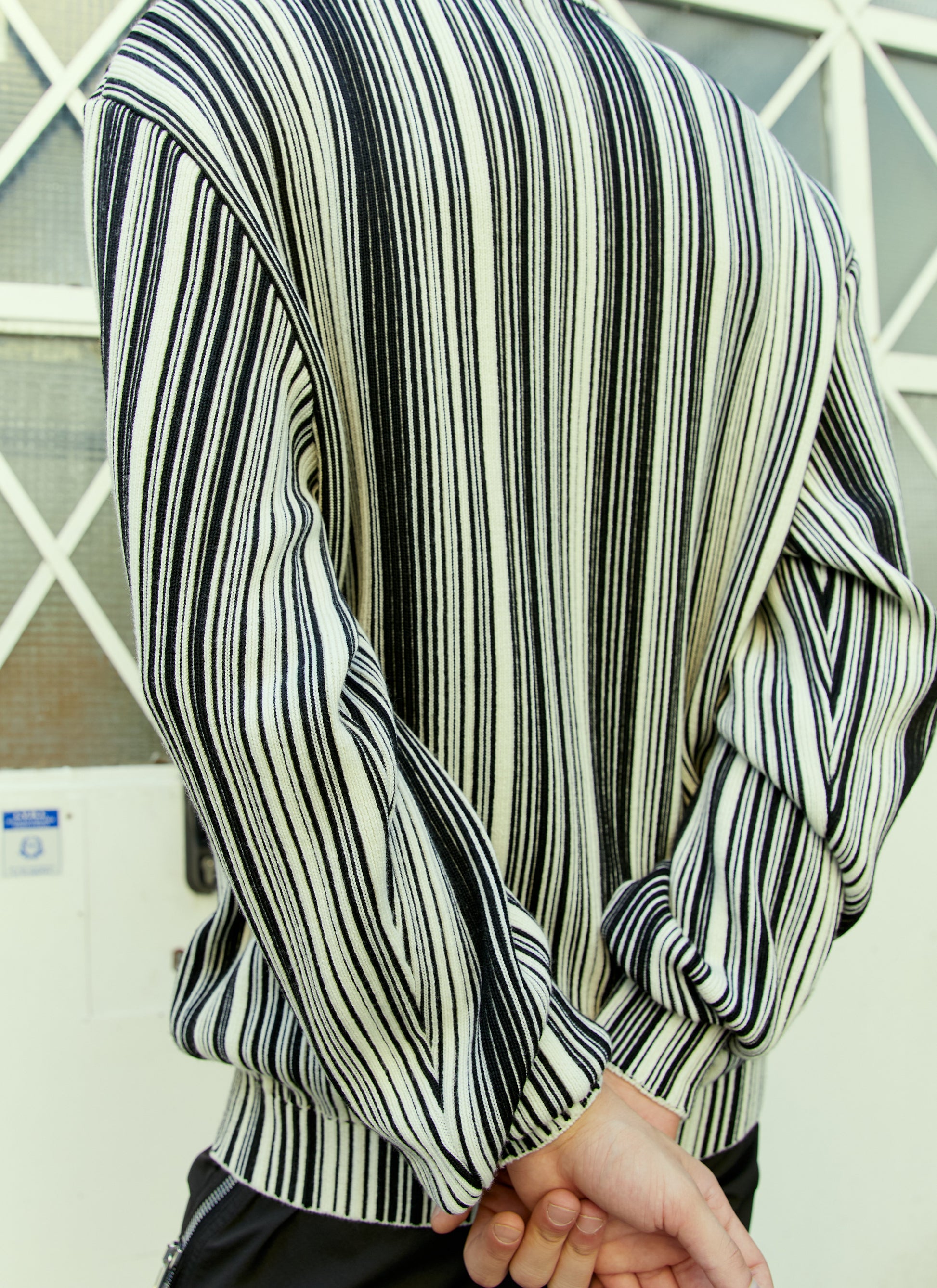 Vtmnts Women Glitched Knitted Sweater VTMNTS
