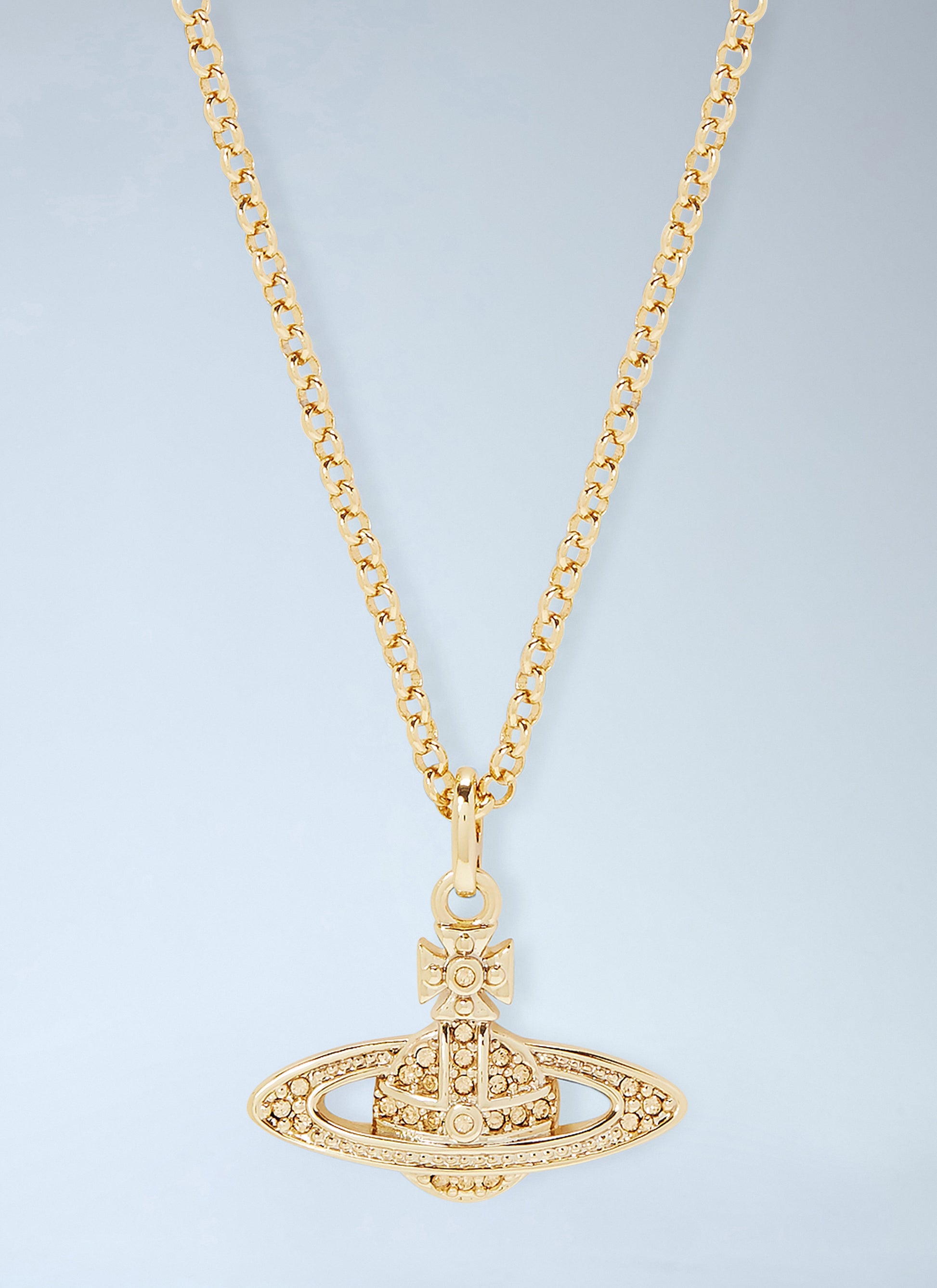 Vivienne Westwood Men Mini Bas Relief Pendant VIVIENNE WESTWOOD
