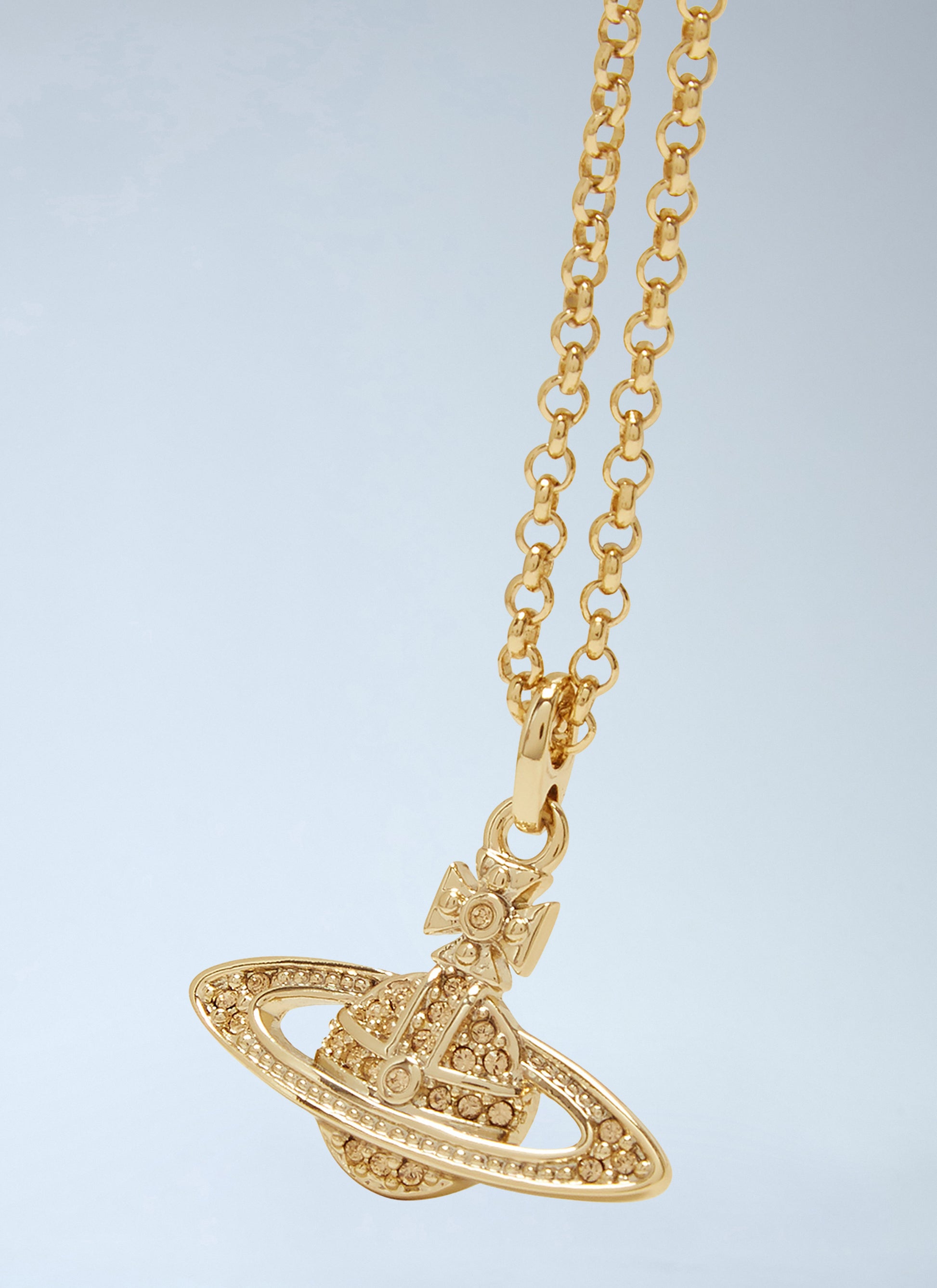 Vivienne Westwood Men Mini Bas Relief Pendant VIVIENNE WESTWOOD