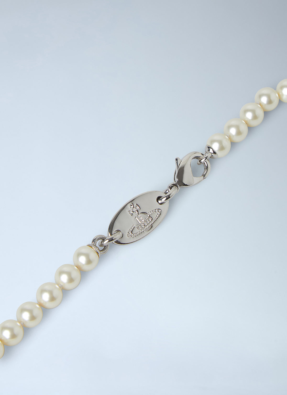 Vivienne Westwood Men Stuart Swarovski Pearl Necklace VIVIENNE WESTWOOD