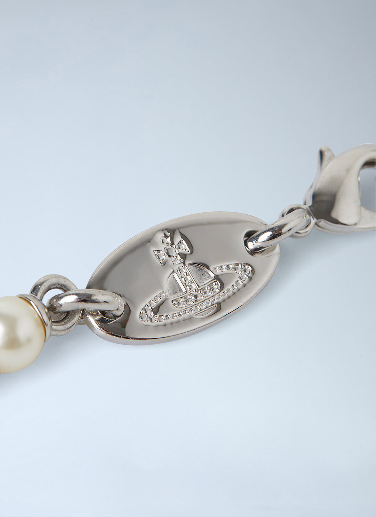 Vivienne Westwood Men Stuart Swarovski Pearl Necklace VIVIENNE WESTWOOD