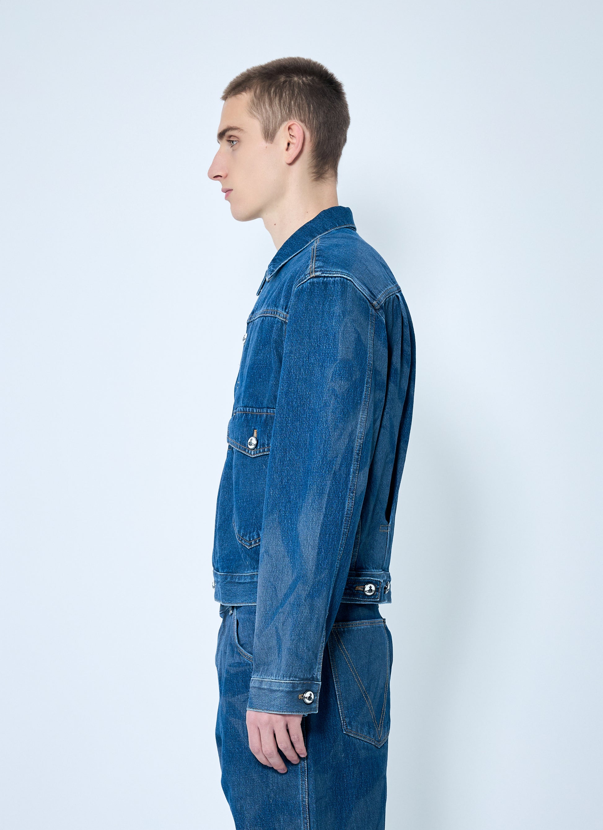 Vivienne Westwood Men Marlene Denim Jacket VIVIENNE WESTWOOD