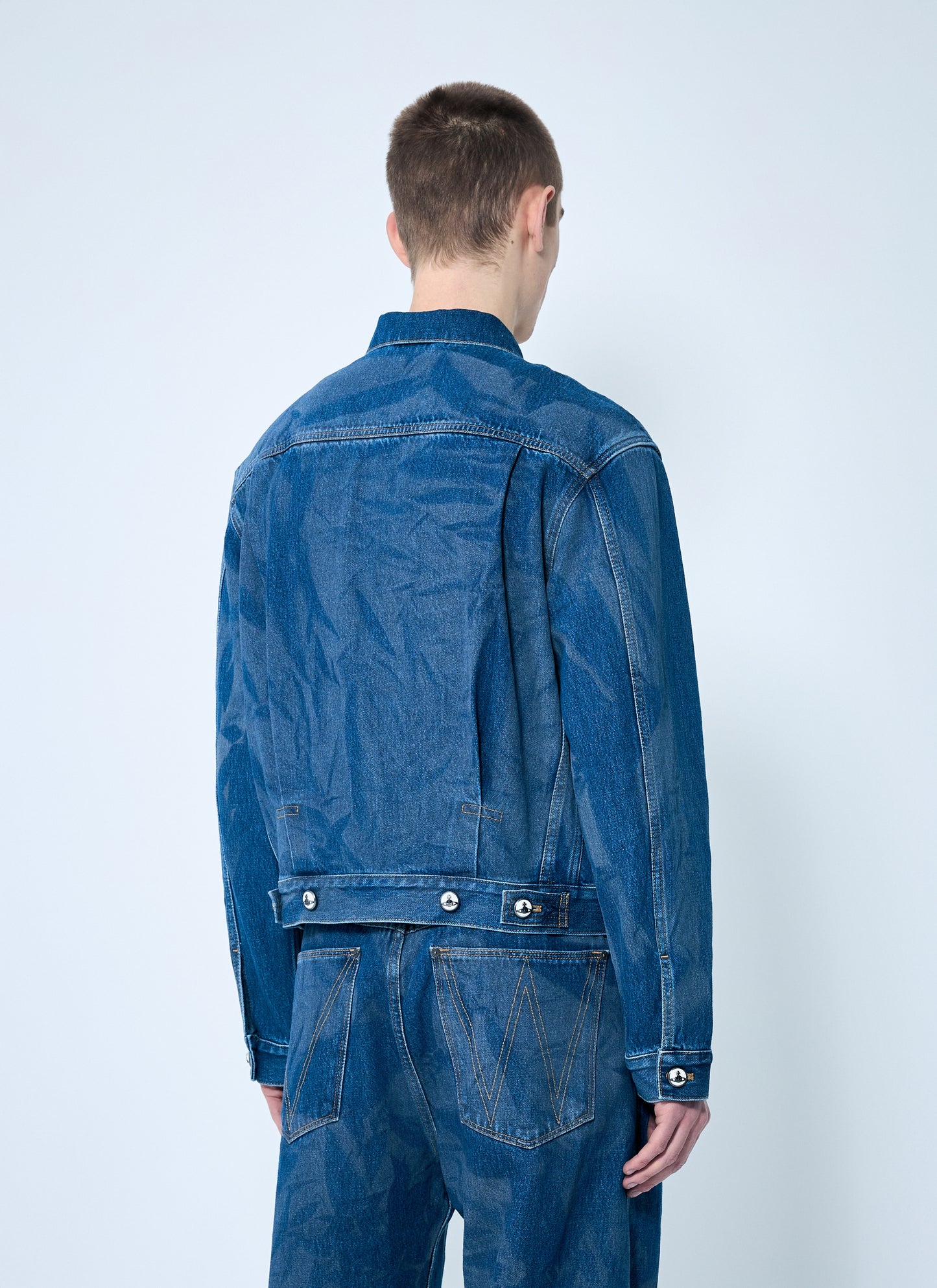 Vivienne Westwood Men Marlene Denim Jacket VIVIENNE WESTWOOD